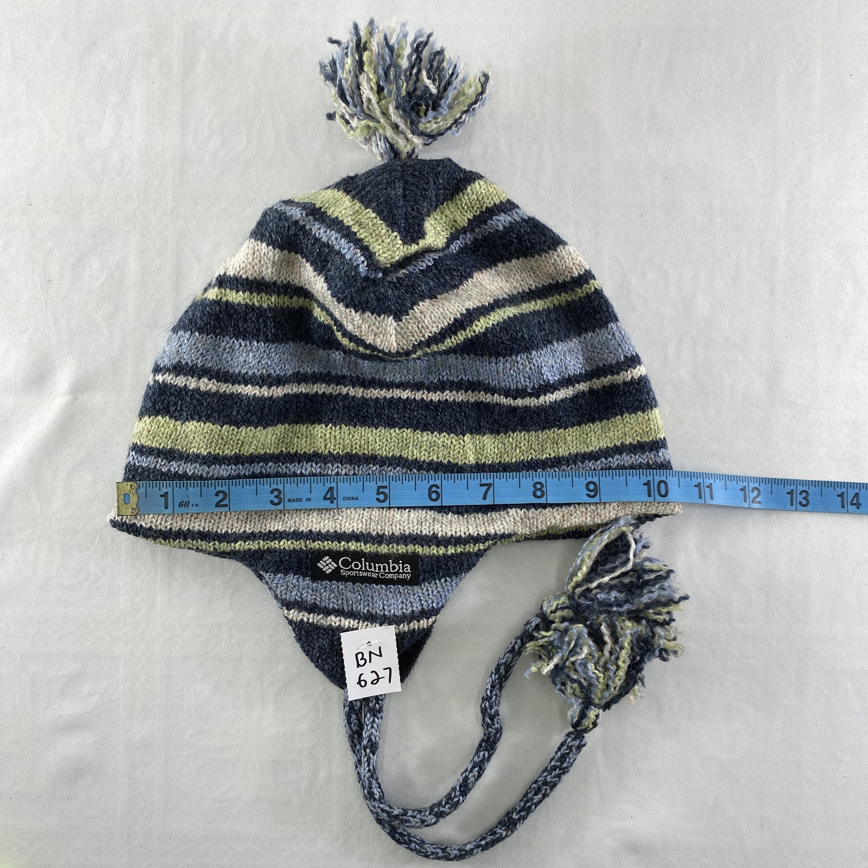 Columbia Columbia Stripes Snow Cap Hat Beanie -BN627 Size ONE SIZE - 4 Thumbnail