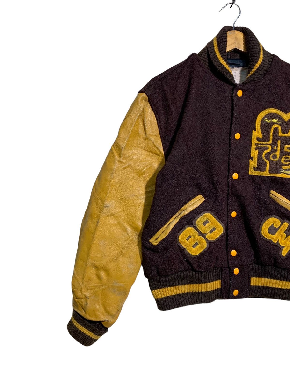 Delong × Vintage 🔥VTG 80S DELONG VARSITY JACKETS Size US M / EU 48-50 / 2 - 2 Thumbnail