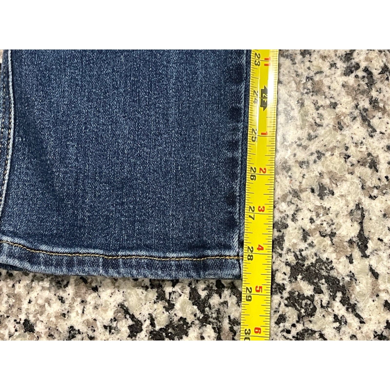 Vintage Judy Blue High Waist Straight Leg Denim Jeans Women 28 X 28.5 Blue 90s Size 28" / US 6 / IT 42 - 8 Thumbnail