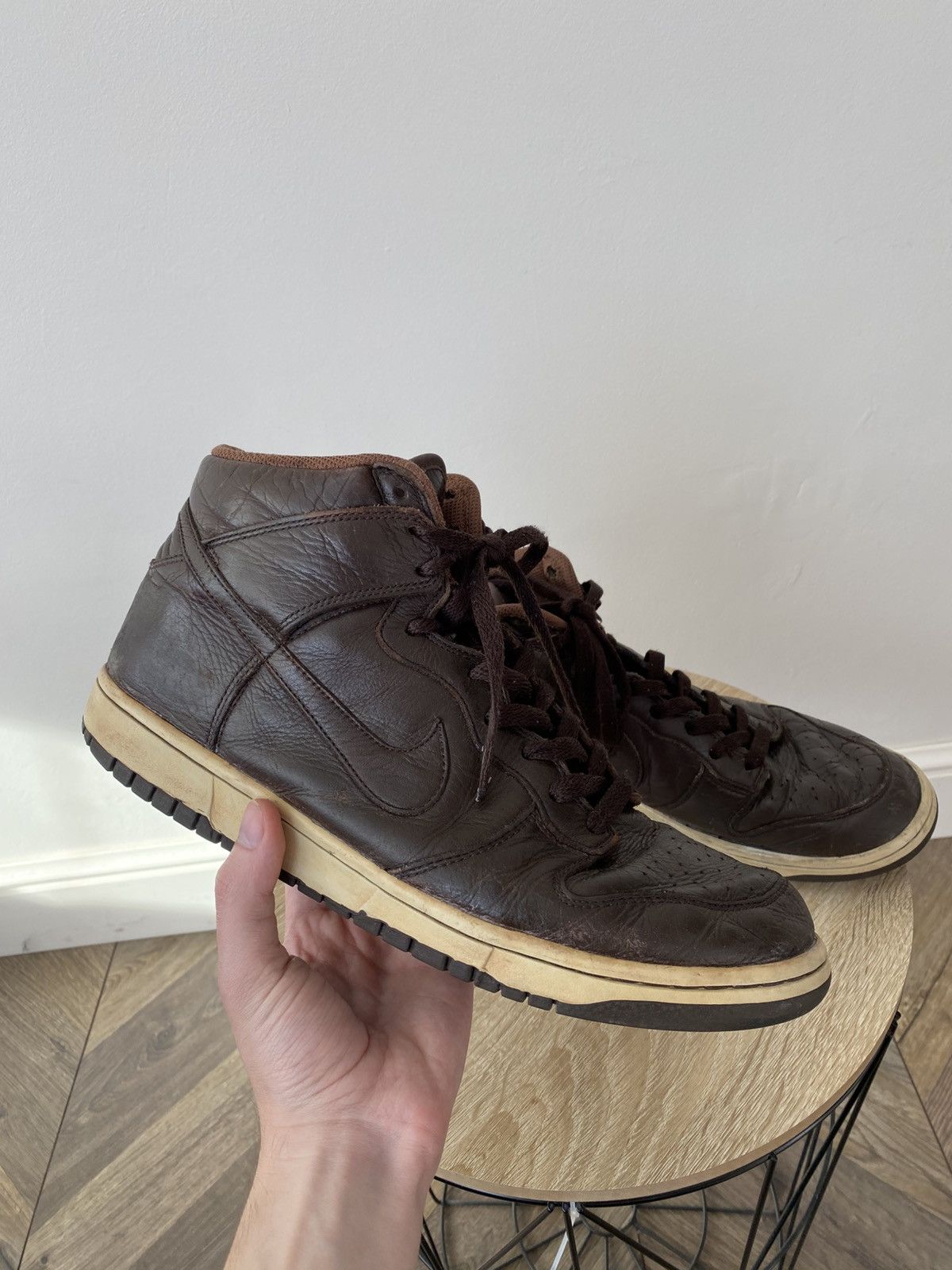 Nike Vintage Nike Dunk High Premium 312786 222 Size US 10.5 / EU 43-44 - 5 Thumbnail