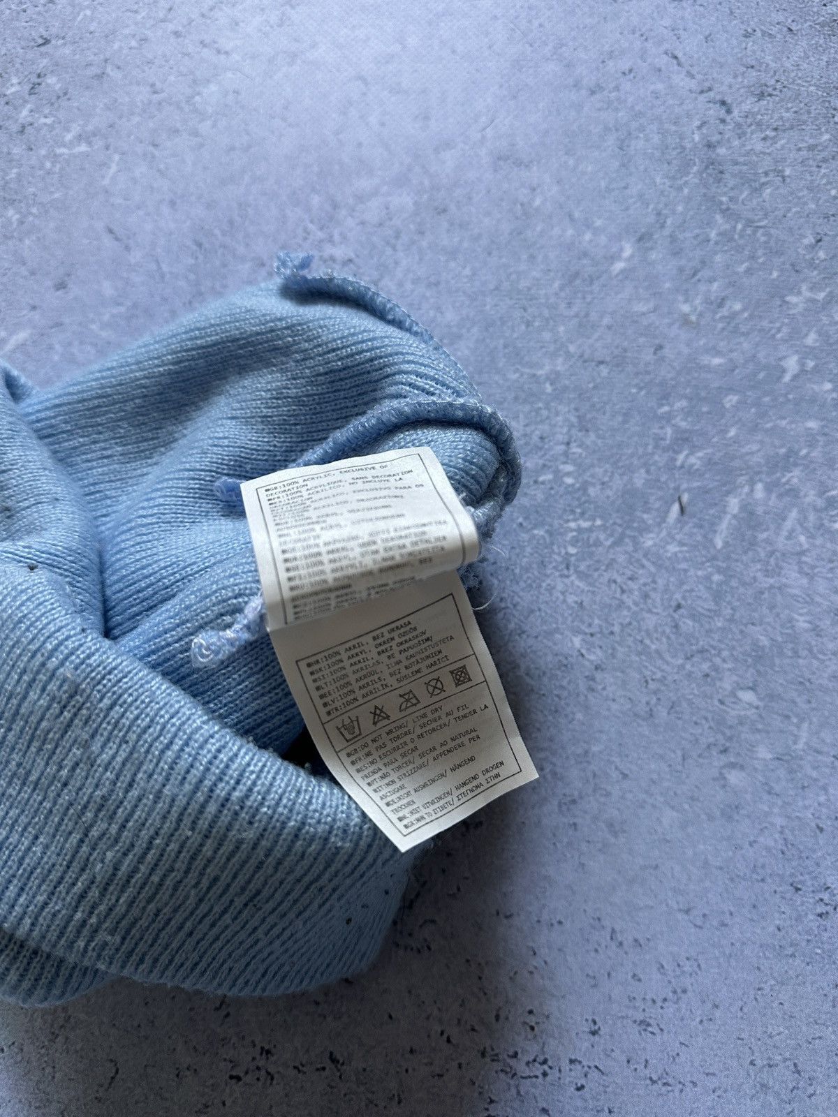 Nike × Vintage Vintage Y2K Beanie Hat Nike Embroidered Swoosh 90s Blue OS Size ONE SIZE - 6 Thumbnail