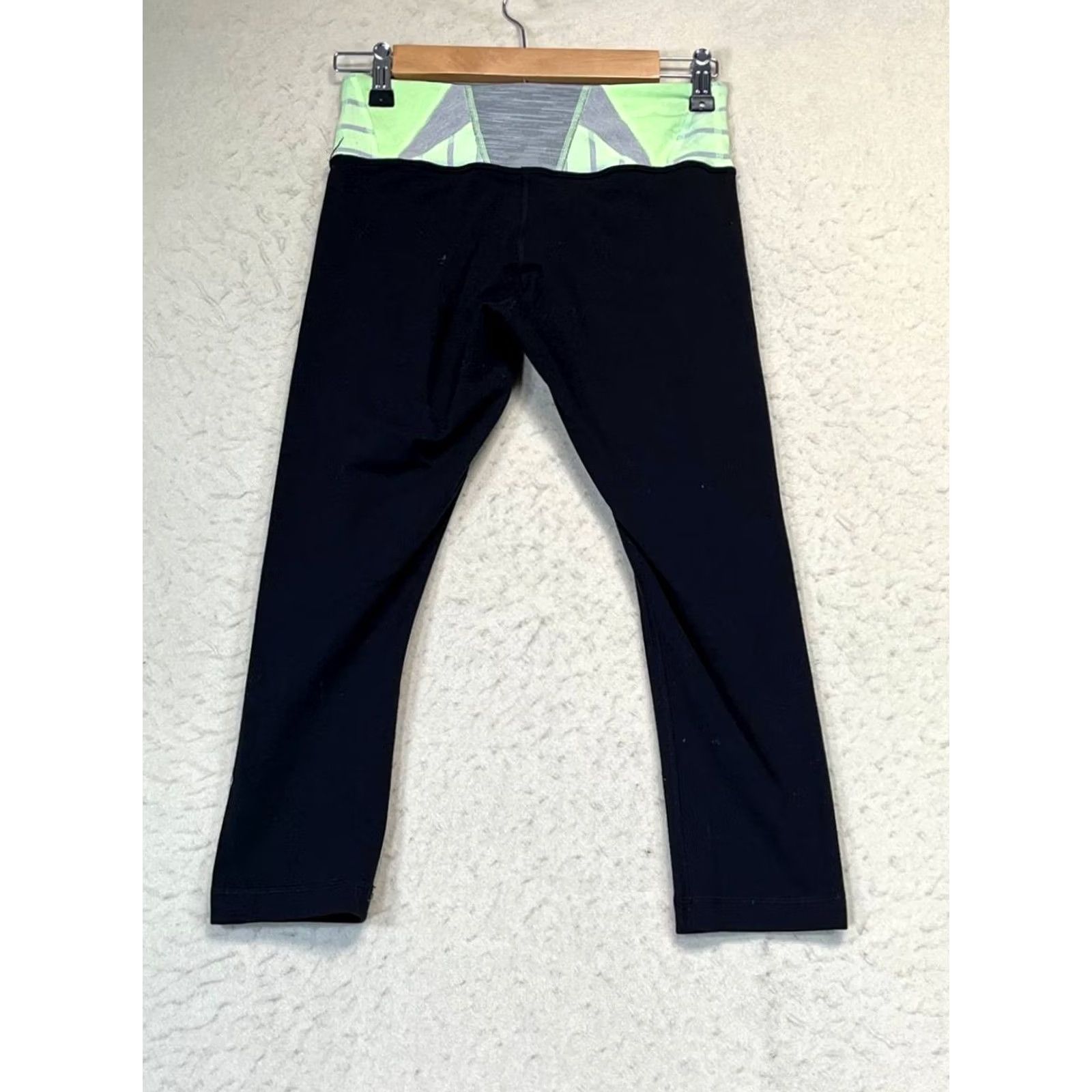 Lululemon Lululemon Align Leggings Womens 4 Black Cropped High-Rise Skinny 22in Inseam Yoga Gym Activewear Size 27" / US 4 / IT 40 - 2 Thumbnail