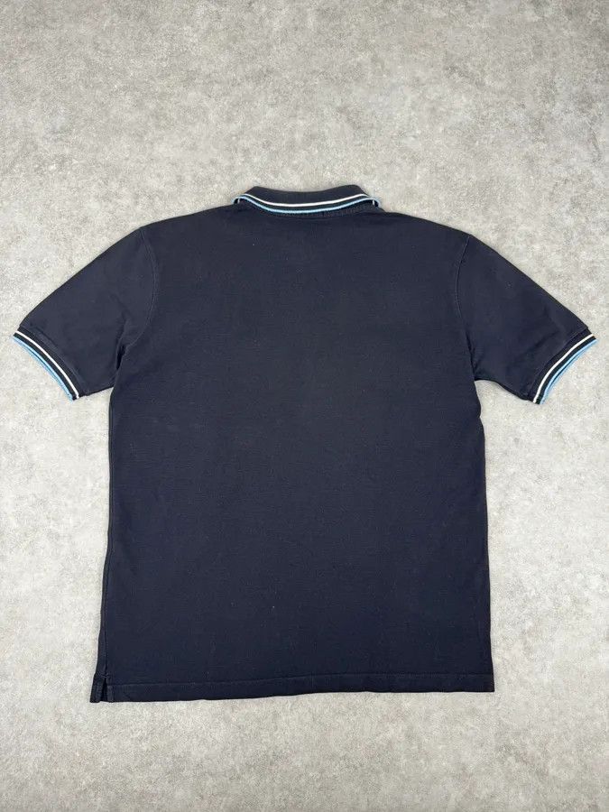 Prada SS2011 Prada Navy Striped Collar Polo Size US M / EU 48-50 / 2 - 4 Thumbnail