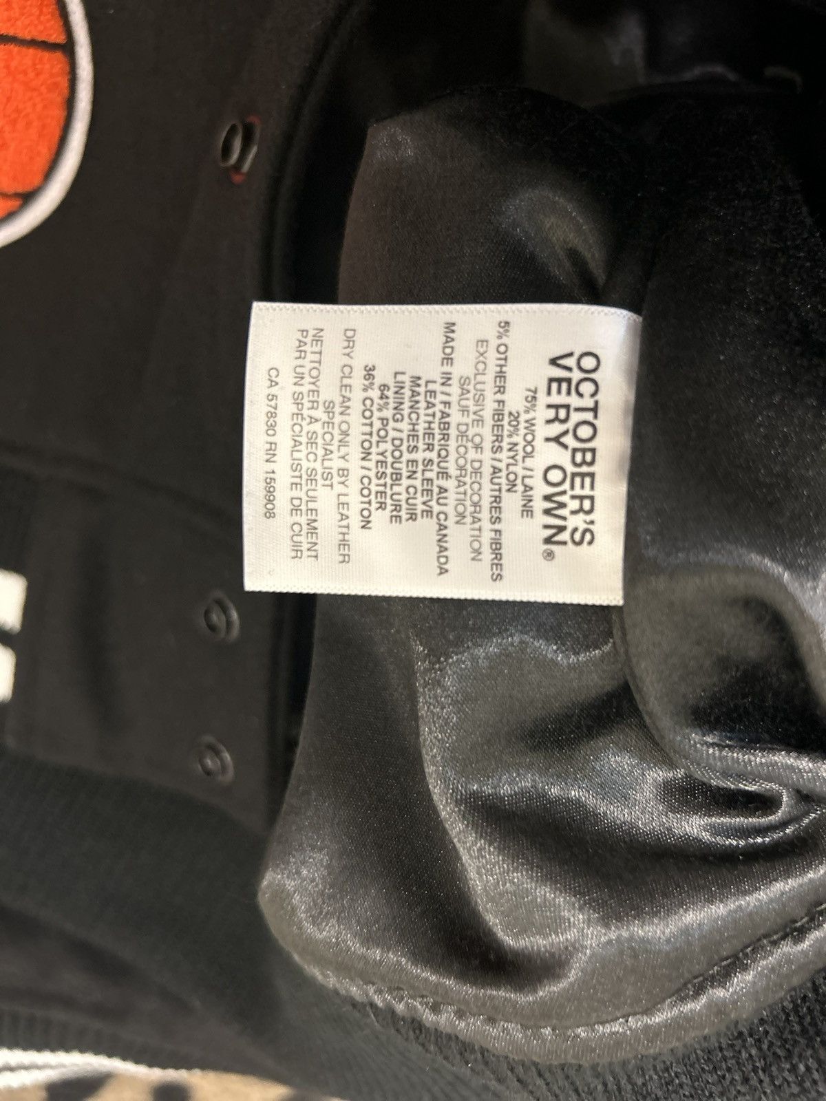 S.S.S x OVO Varsity jacket Toronto Exclusive jacket