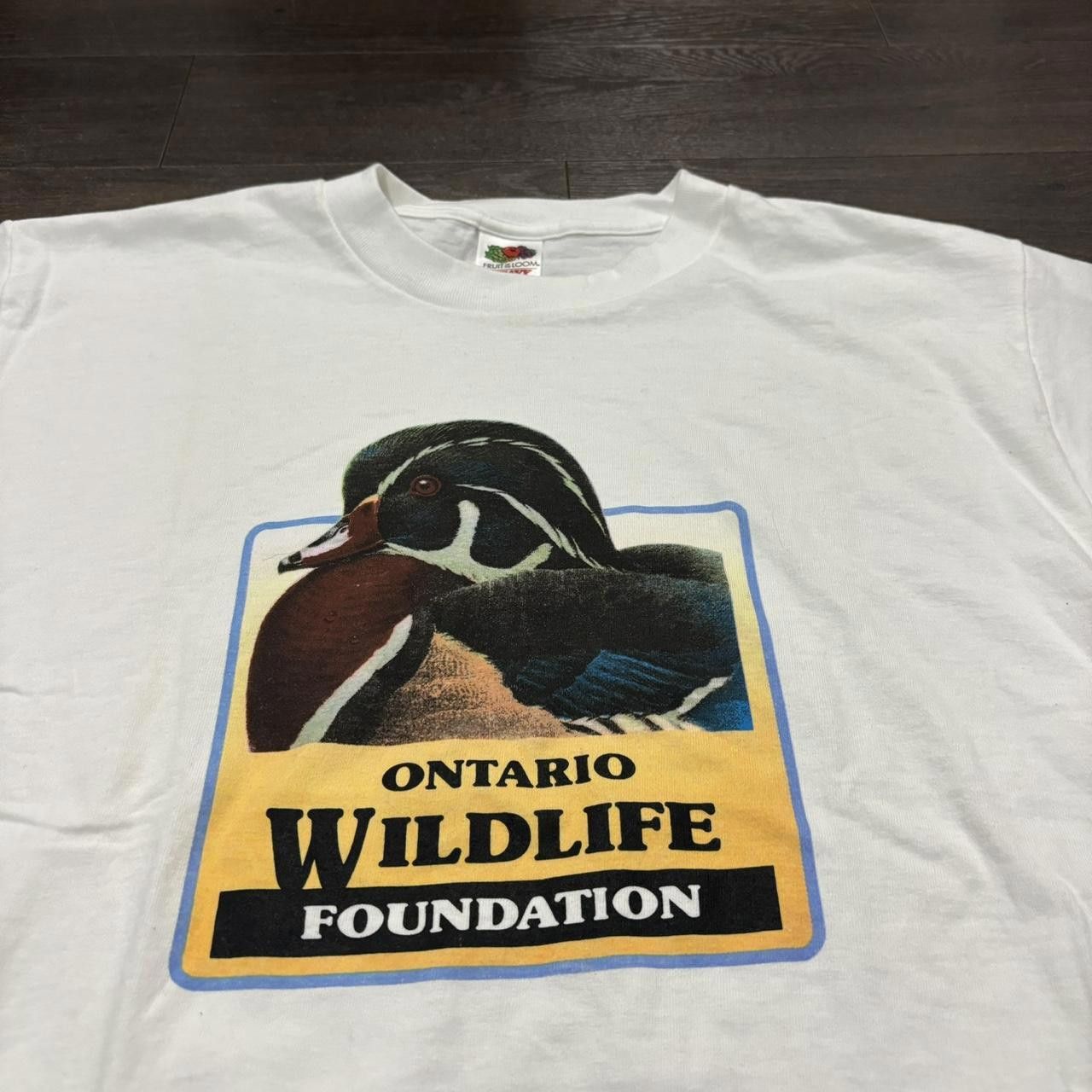 Fruit Of The Loom vintage Ontario wildlife foundation t shirt 00s L Size US L / EU 52-54 / 3 - 2 Thumbnail