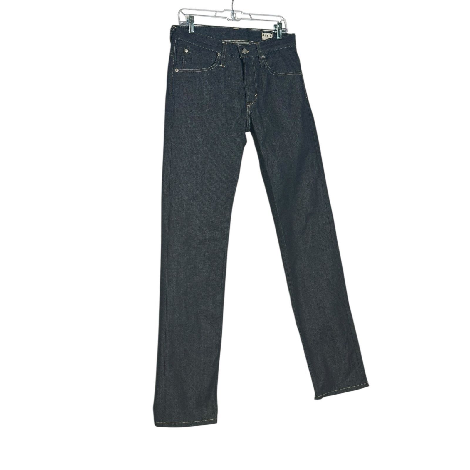 Edwin blue dark wash straight legs jeans size 31