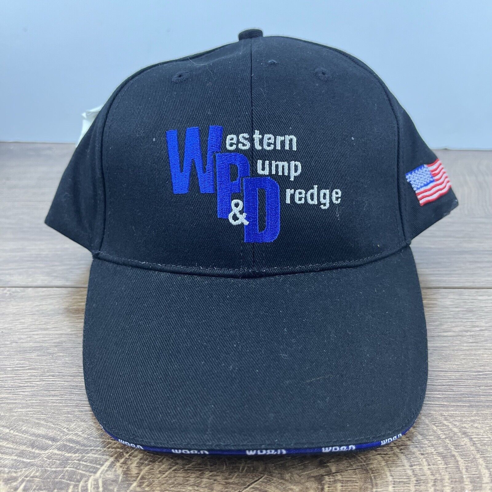 Other Western Pump Dredge Hat Black Cap Hat Adjustable Hat Black A Size ONE SIZE - 3 Thumbnail