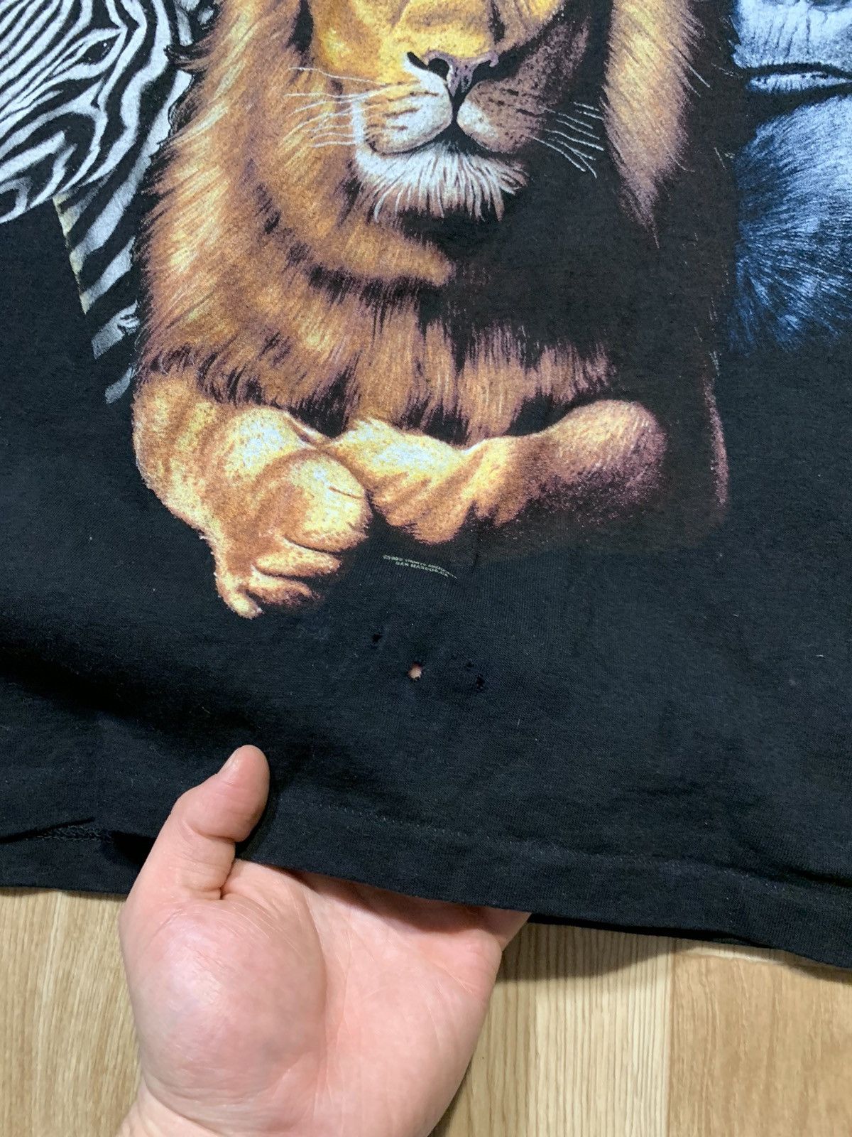 Vintage Rare Vintage 1995 Trinity Products Animal Tee Size US M / EU 48-50 / 2 - 5 Thumbnail