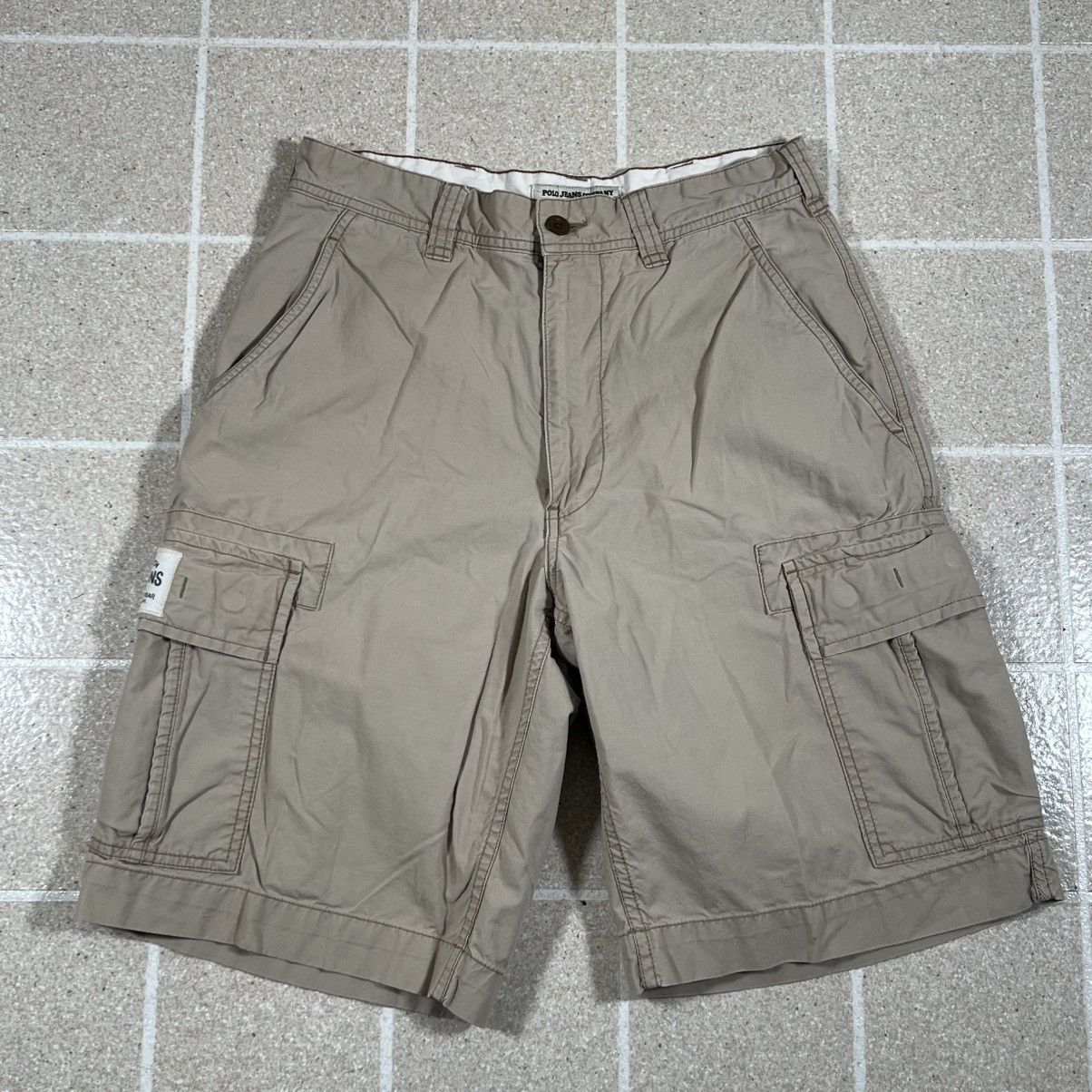 Polo Ralph Lauren Vintage Polo Jeans Co Cargo Military Shorts Paratrooper 28 Size US 28 / EU 44 - 1 Thumbnail