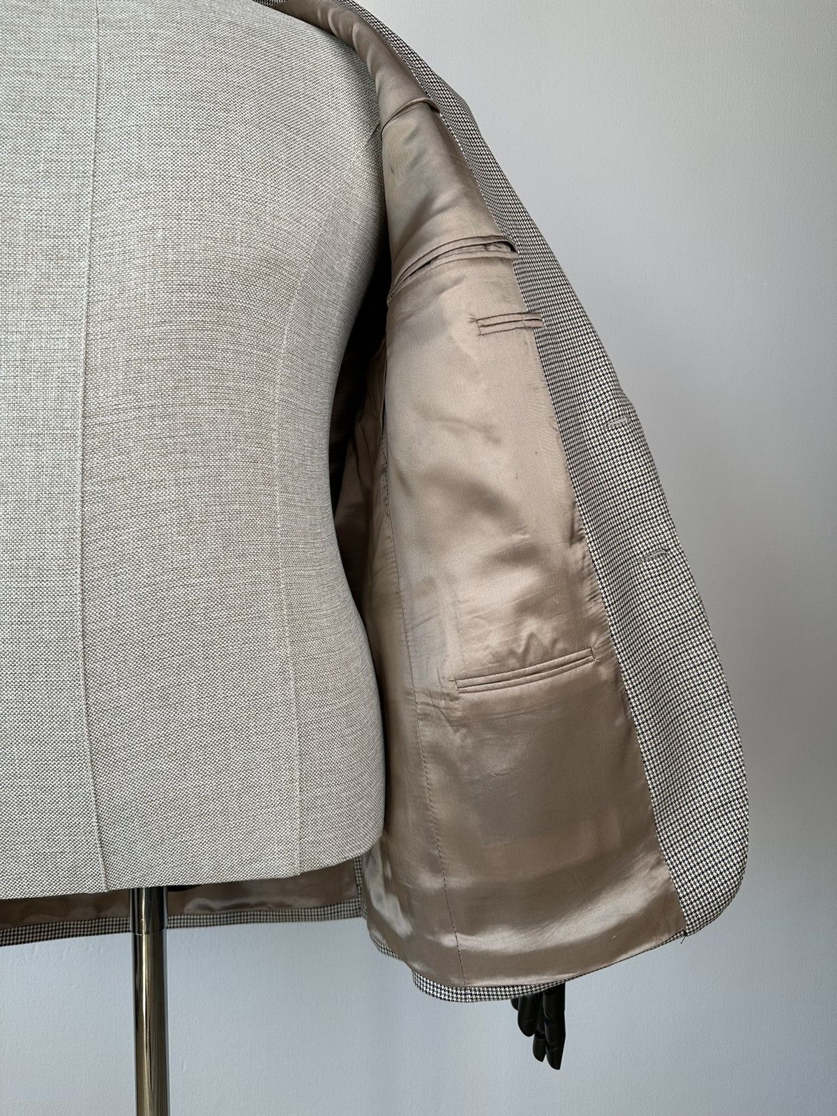 Aquascutum Vintage AQUASCUTUM Classic Check Blazer Jacket size 42S Size 42S - 12 Thumbnail