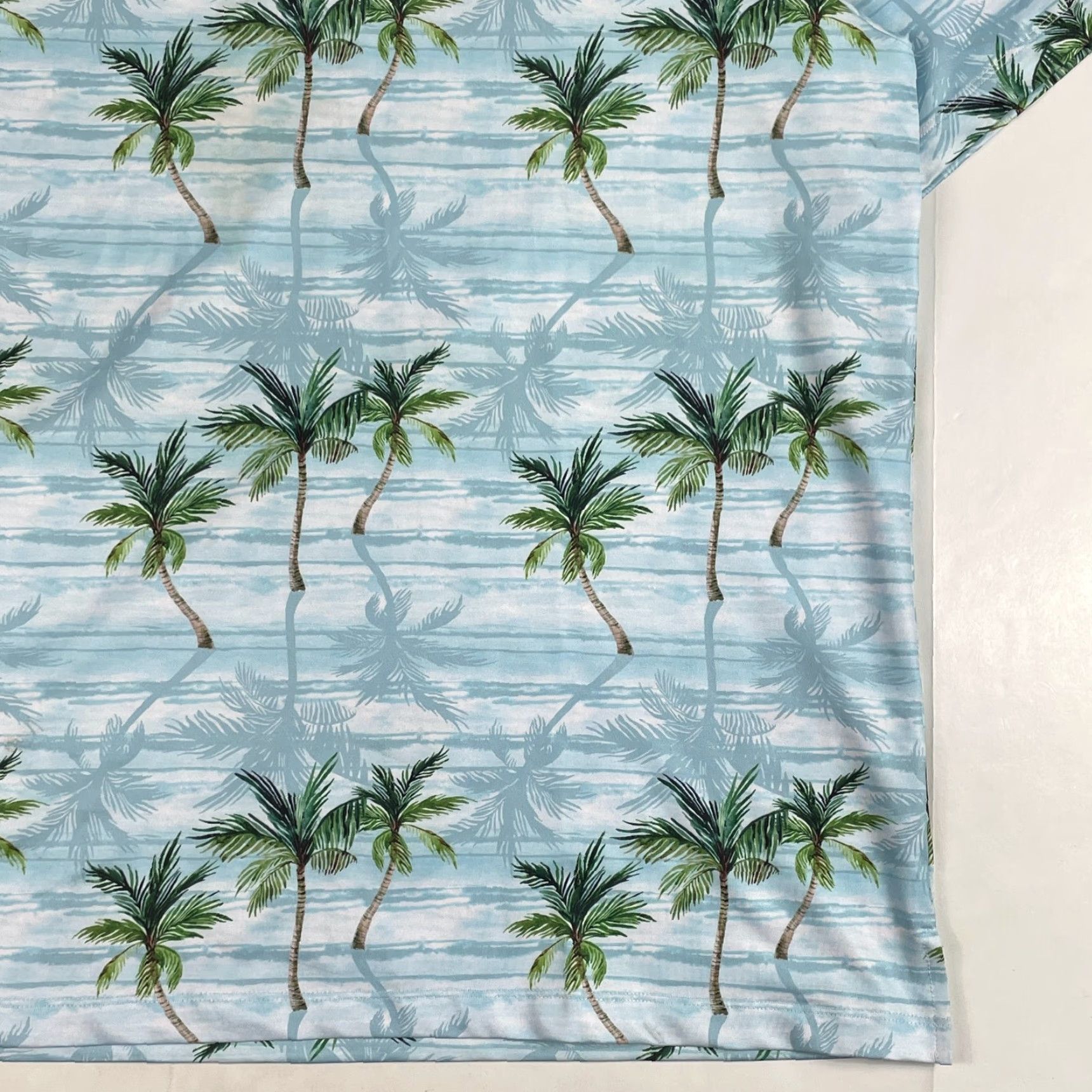 Vintage Yatta Polo Shirt Mens XL Blue Hawaiian Palm Short Sleeve Golfing Beach Polo Shirt Mens XL Blue Hawaiian Palm Short Sleeve Golfing Beach Size US XL / EU 56 / 4 - 4 Thumbnail