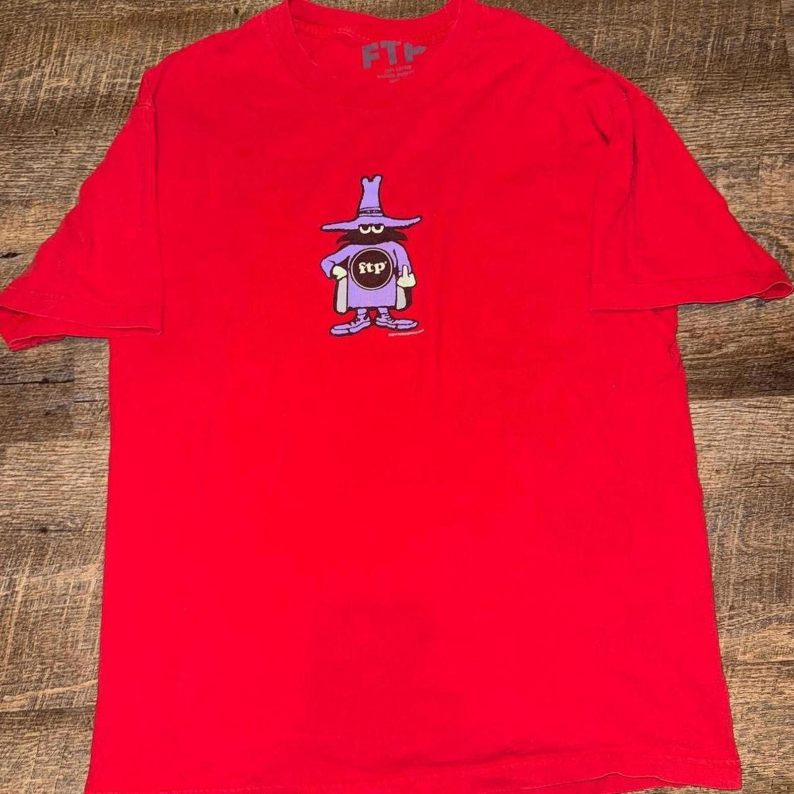 G59 Records OLD FTP T-Shirt Red Size US L / EU 52-54 / 3 - 1 Thumbnail