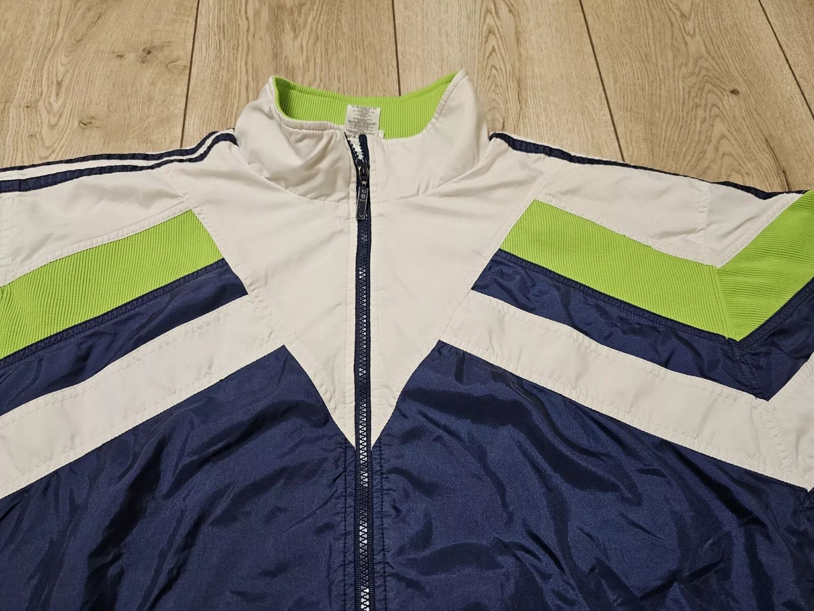Adidas × Vintage ADIDAS VINTAGE NEYLON JACKET Y2K 00s SOCCER TRAINING JACKET Size US M / EU 48-50 / 2 - 3 Thumbnail