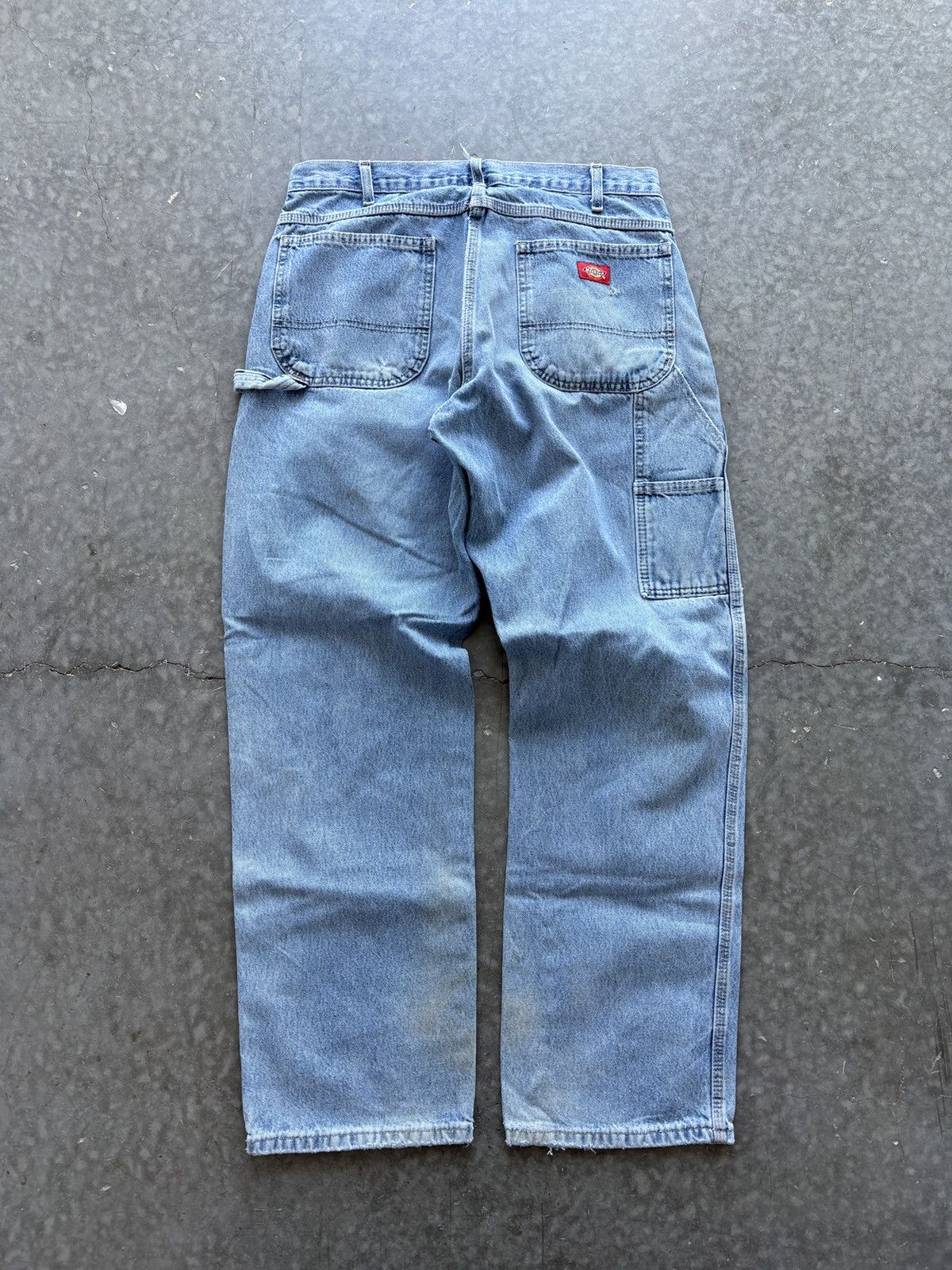 Dickies Vintage Y2K Dickies Carpenter Jeans 34x32 Faded Worn In Size US 34 / EU 50 - 9 Thumbnail