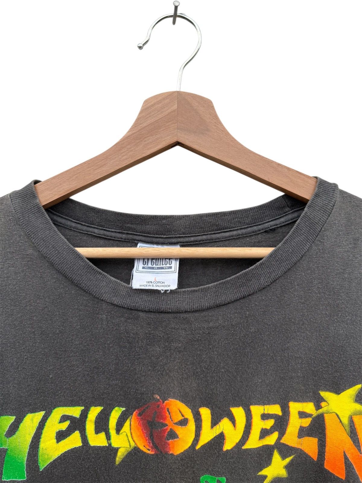 Band Tees Vintage Helloween band tee Size US L / EU 52-54 / 3 - 4 Thumbnail