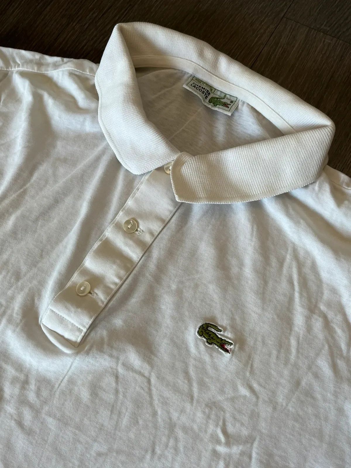 Lacoste Lacoste Made in Spain Sz 6 / XL Single Stich 1990's Size US XL / EU 56 / 4 - 3 Thumbnail