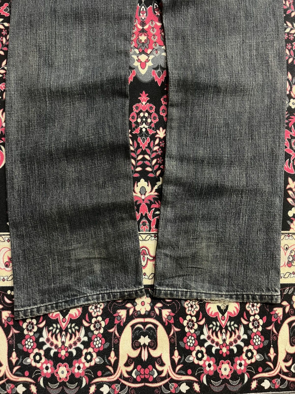 Von Dutch ⚡️Grunge⚡️Vintage Von Dutch Embroidery Patch Black Faded Jeans Size US 34 / EU 50 - 12 Thumbnail