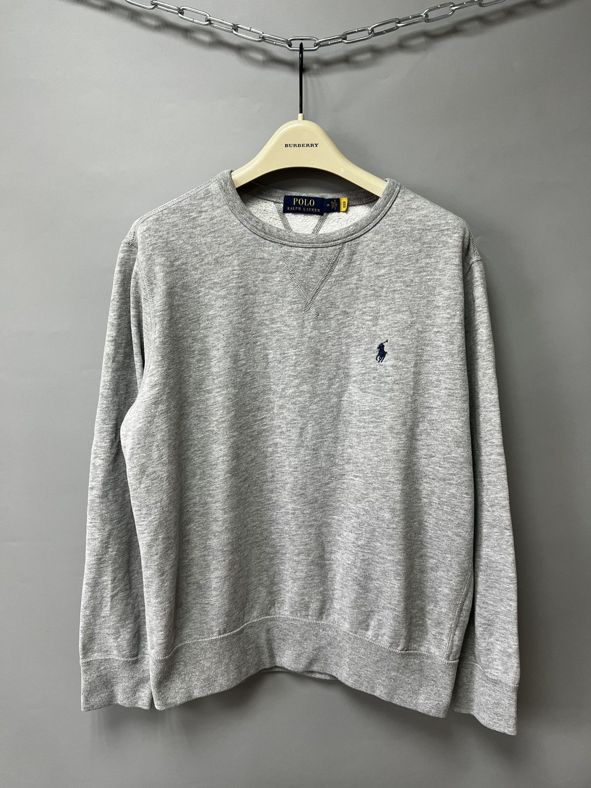 Polo Ralph Lauren Polo Ralph Lauren Sweatshirt Grey Men’s Size US M / EU 48-50 / 2 - 1 Thumbnail