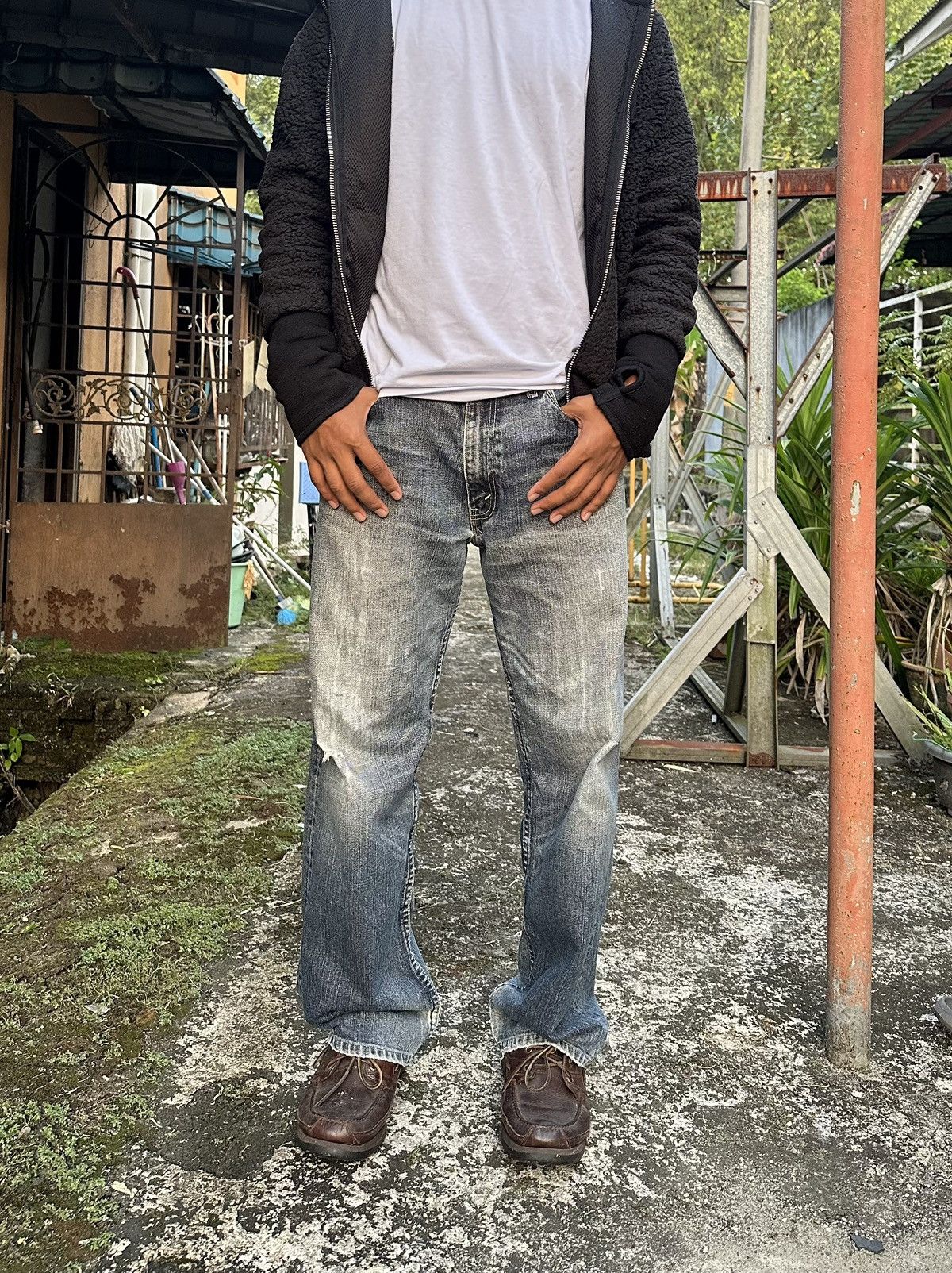 Levi's Vintage Clothing 👹Vintage Levi’s 503 Sanforized Baggy Jeans Size US 32 / EU 48 - 1 Thumbnail
