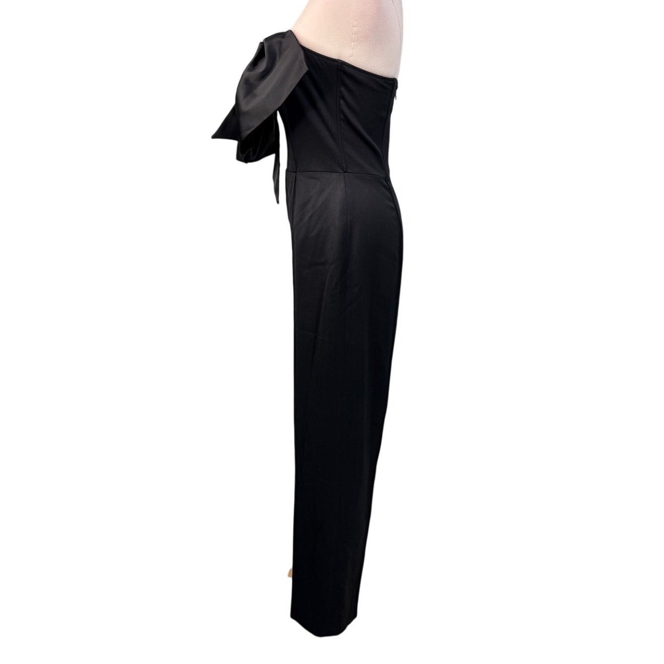Fleur du Mal Fleur du Mal Bow Tie Jumpsuit black wool size 2 Size 26" / US 2 / IT 38 - 9 Thumbnail