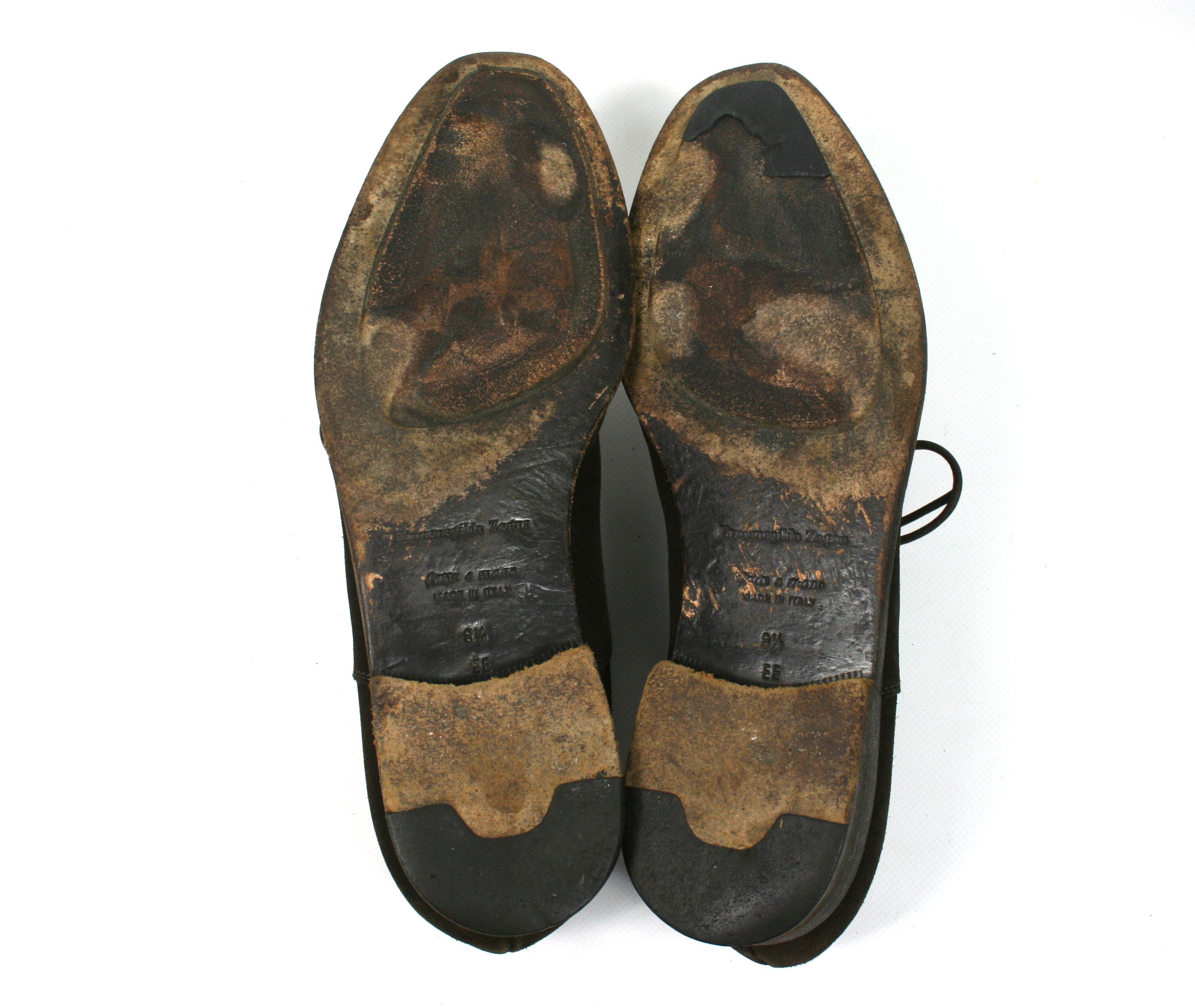 Ermenegildo Zegna Lambel Suede Derby Size US 9.5 / EU 42-43 - 9 Thumbnail