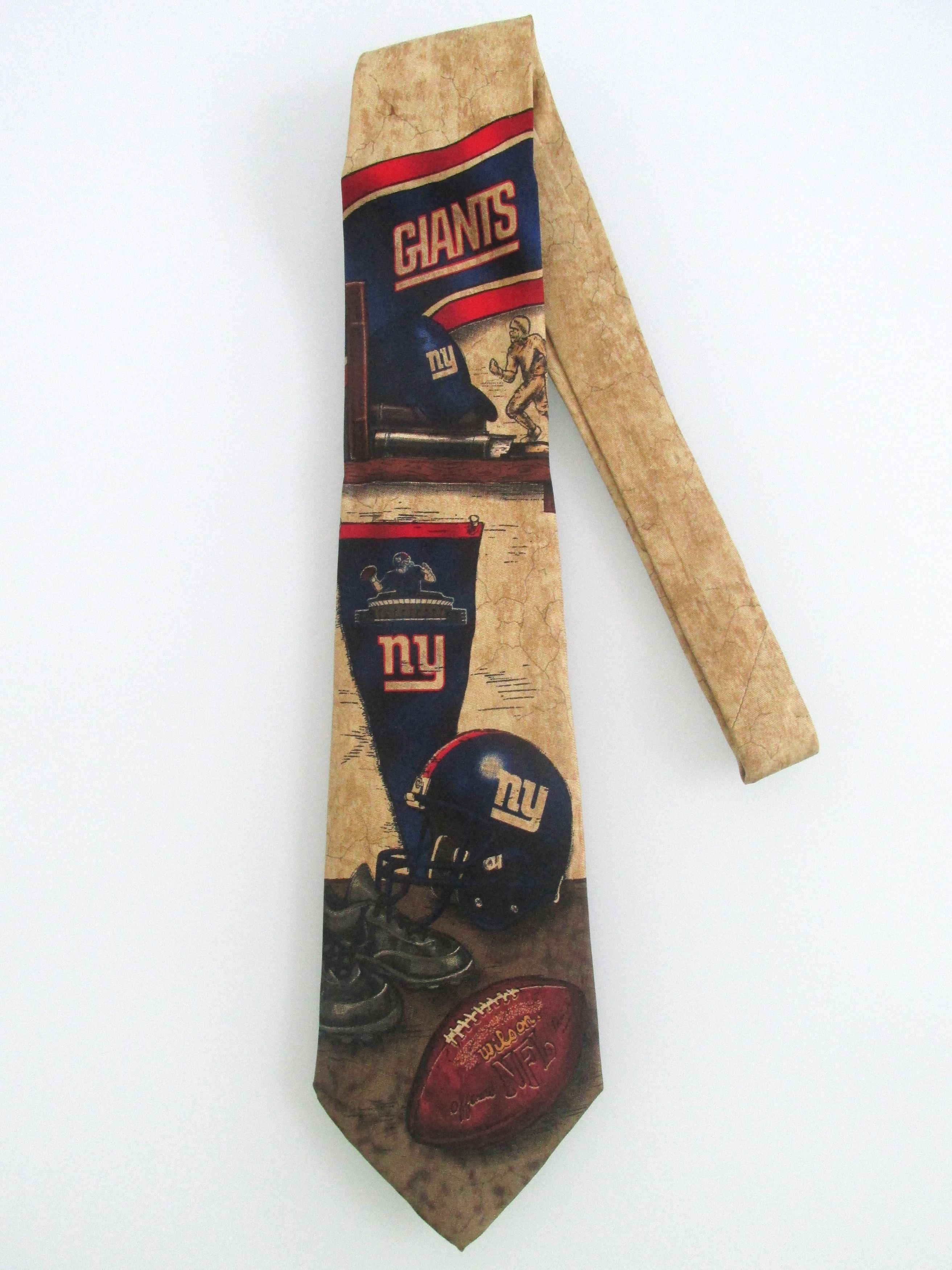NFL New York Giants NFL (NWOT) Men's Silk Tie Size ONE SIZE - 1 Thumbnail