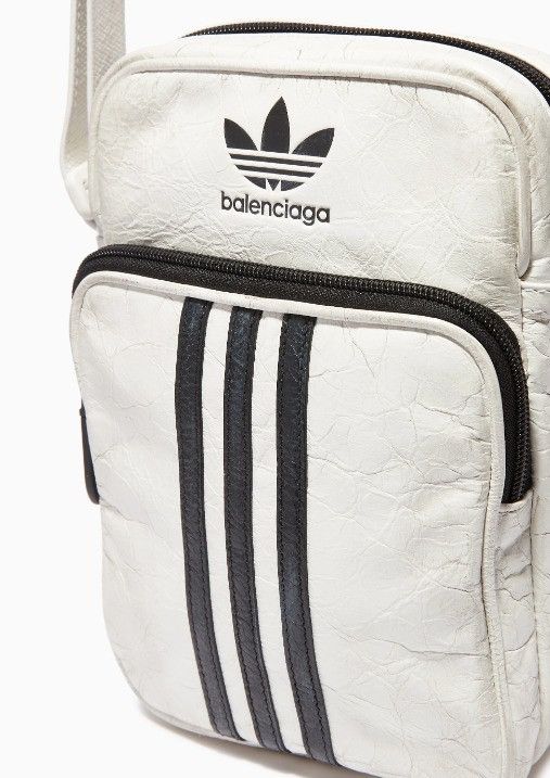 Adidas × Balenciaga 💥LIMITED💥Balenciaga X Adidas Stripes Leather Messenger Bag Size ONE SIZE - 2 Thumbnail