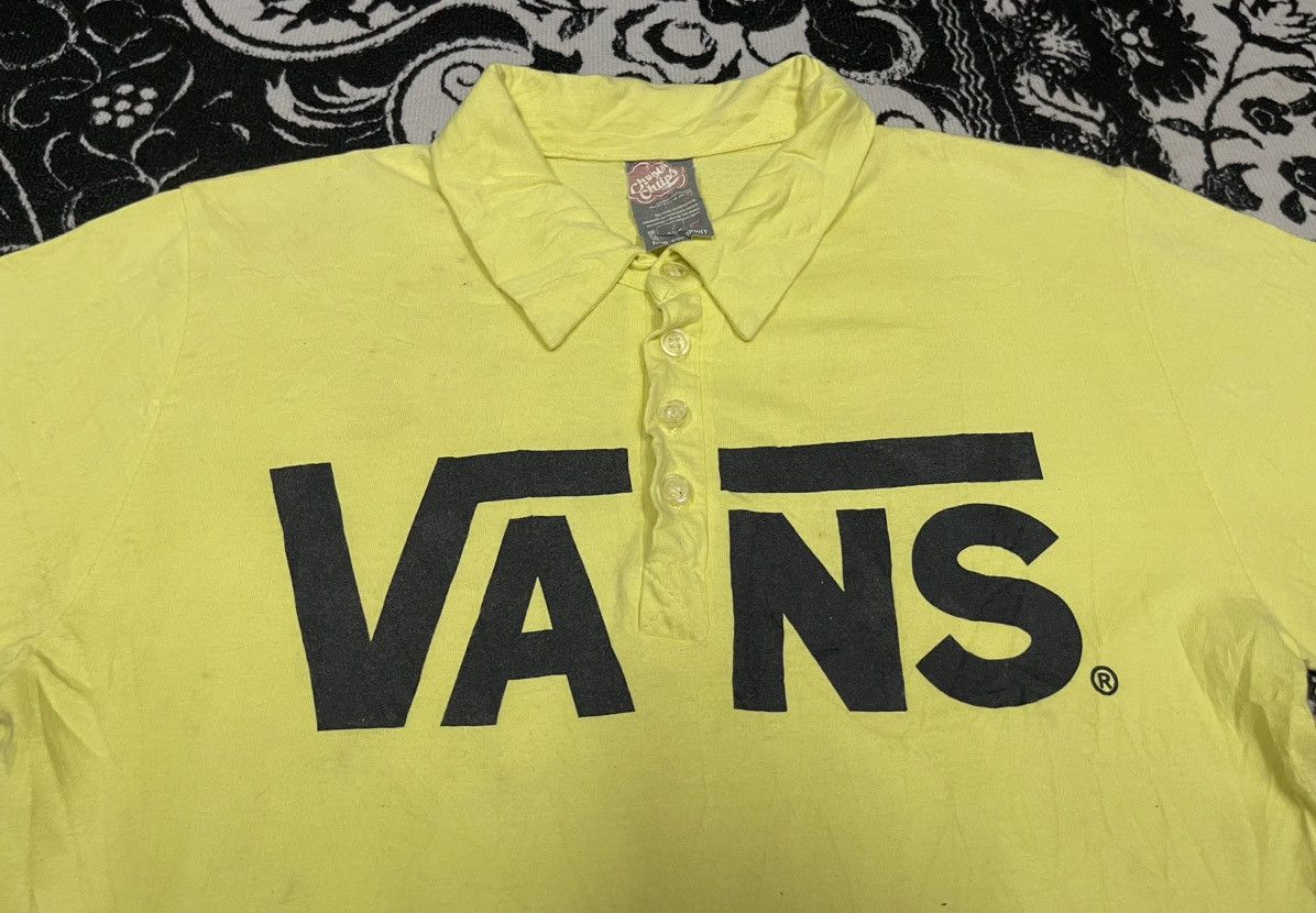 Other 90s CHUPA CHUPS X VANS POLO SHIRT RARE DESIGN Size US S / EU 44-46 / 1 - 6 Thumbnail