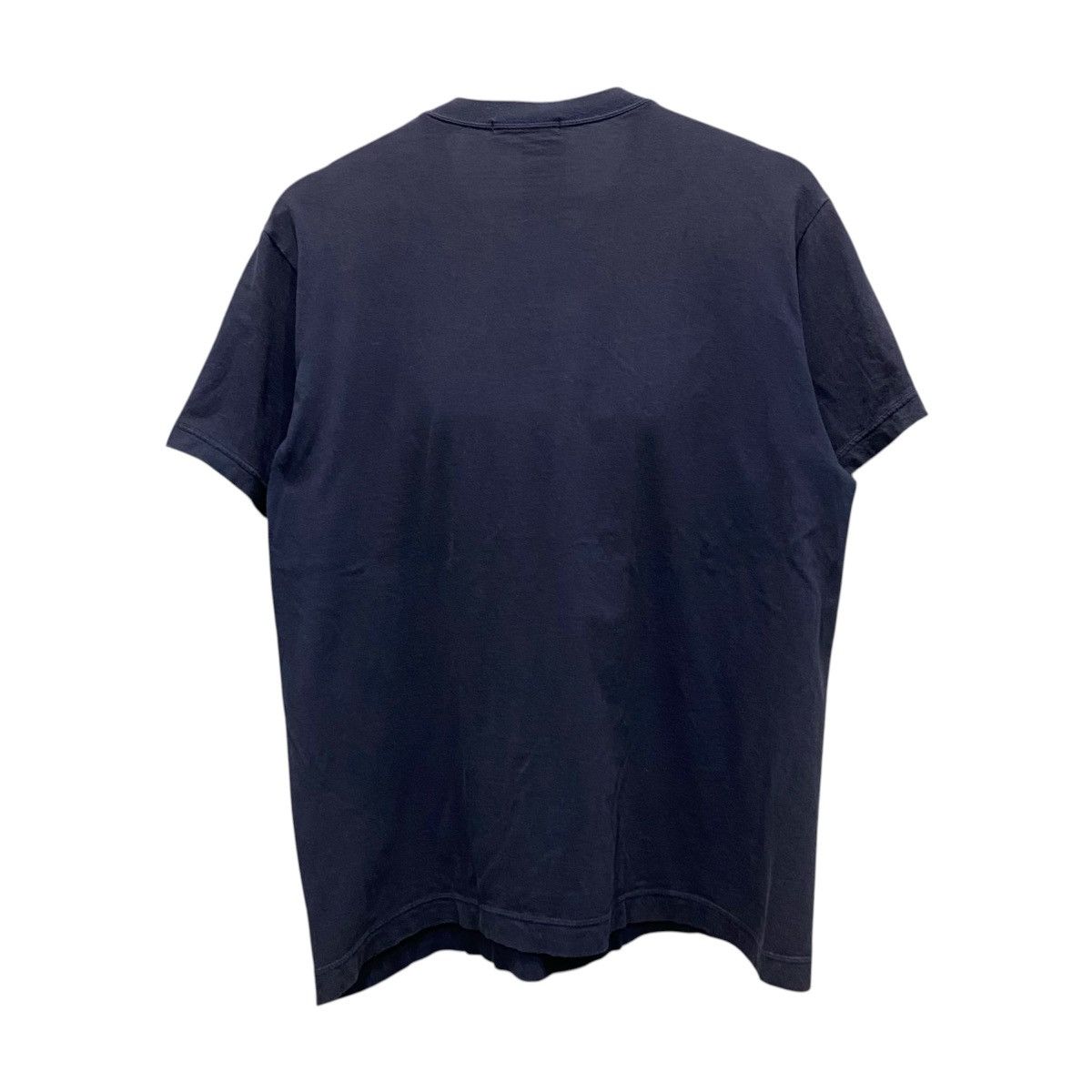 Issey Miyake Vintage Issey Miyake Men Navy Blue V-Neck T-Shirt Size US M / EU 48-50 / 2 - 2 Thumbnail