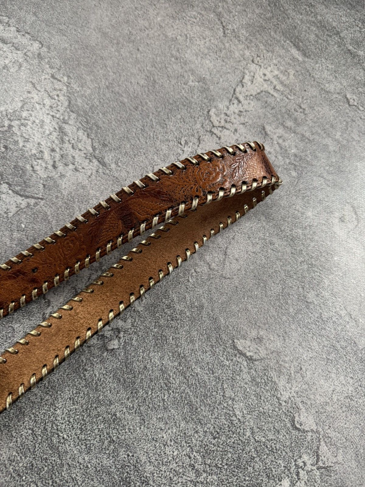 Cowboy Equipment 90s Belt vintage retro cowboy if six was nine L.G.B. Western Size ONE SIZE - 11 Thumbnail