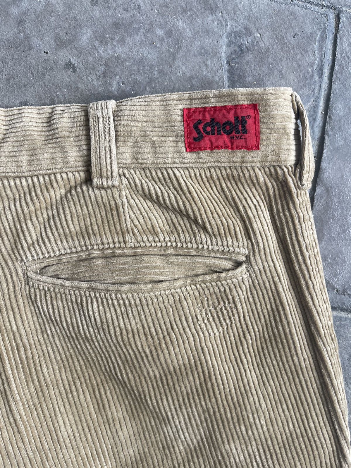Schott JAPAN MADE Schott Nyc Combat Trousers Size US 33 - 4 Thumbnail