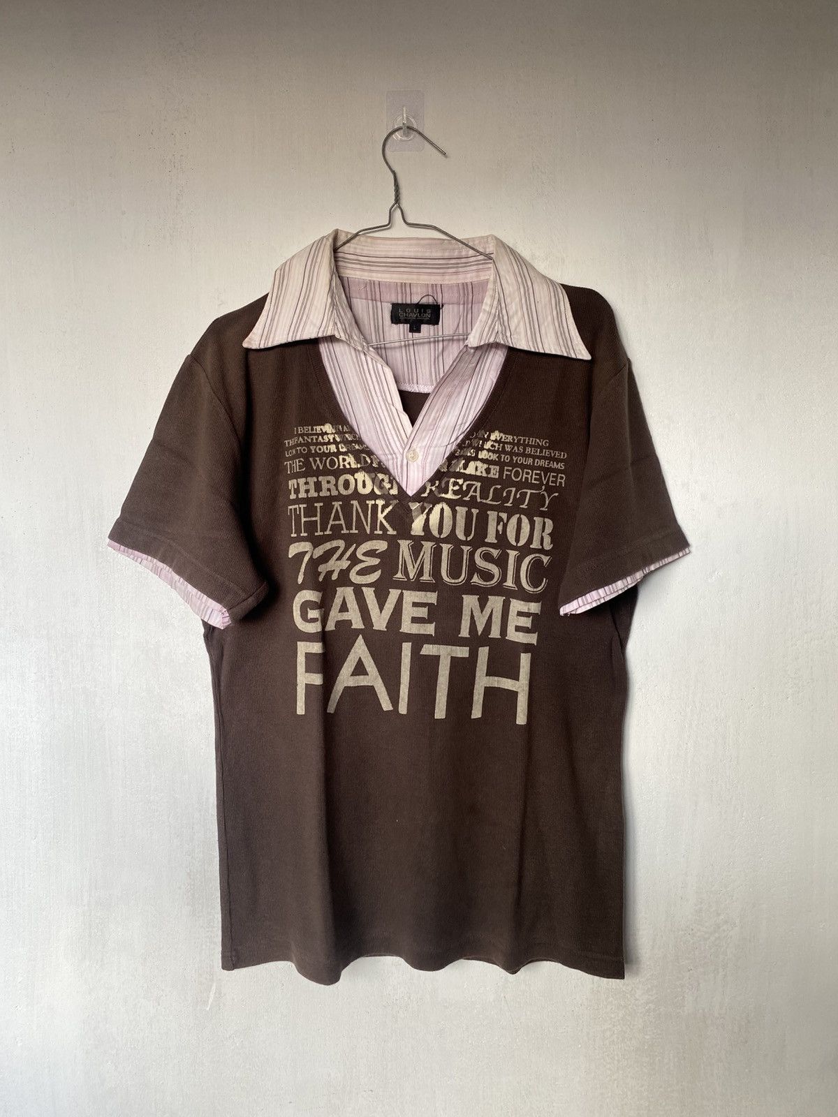 Beauty Beast × If Six Was Nine × Japanese Brand Louis Chavlon Double Layer Tshirt Size US M / EU 48-50 / 2 - 1 Thumbnail