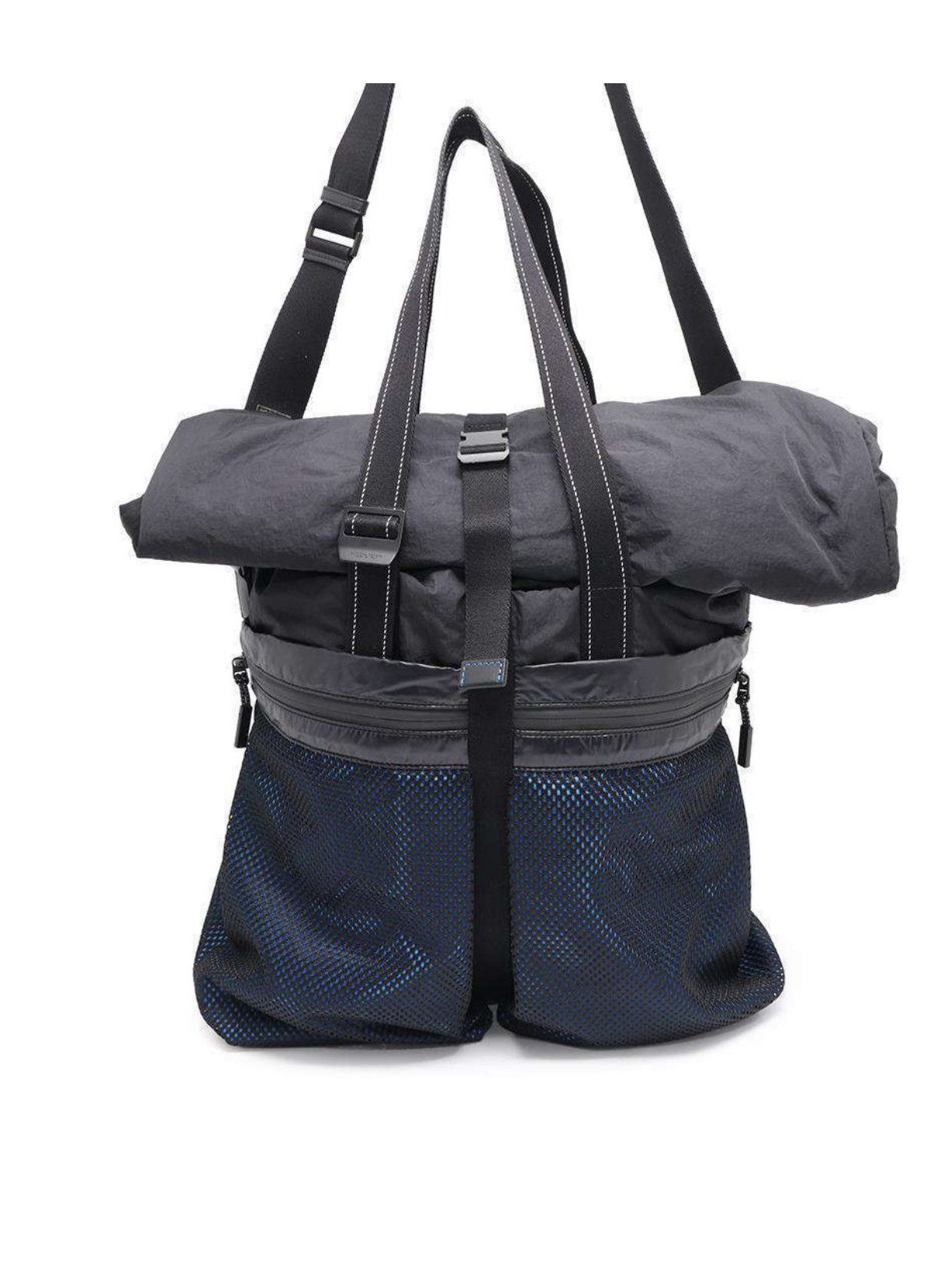 Bottega Veneta Bottega Veneta Rare Utility Tech Tote Bag Black Nylon Italy Size ONE SIZE - 3 Thumbnail
