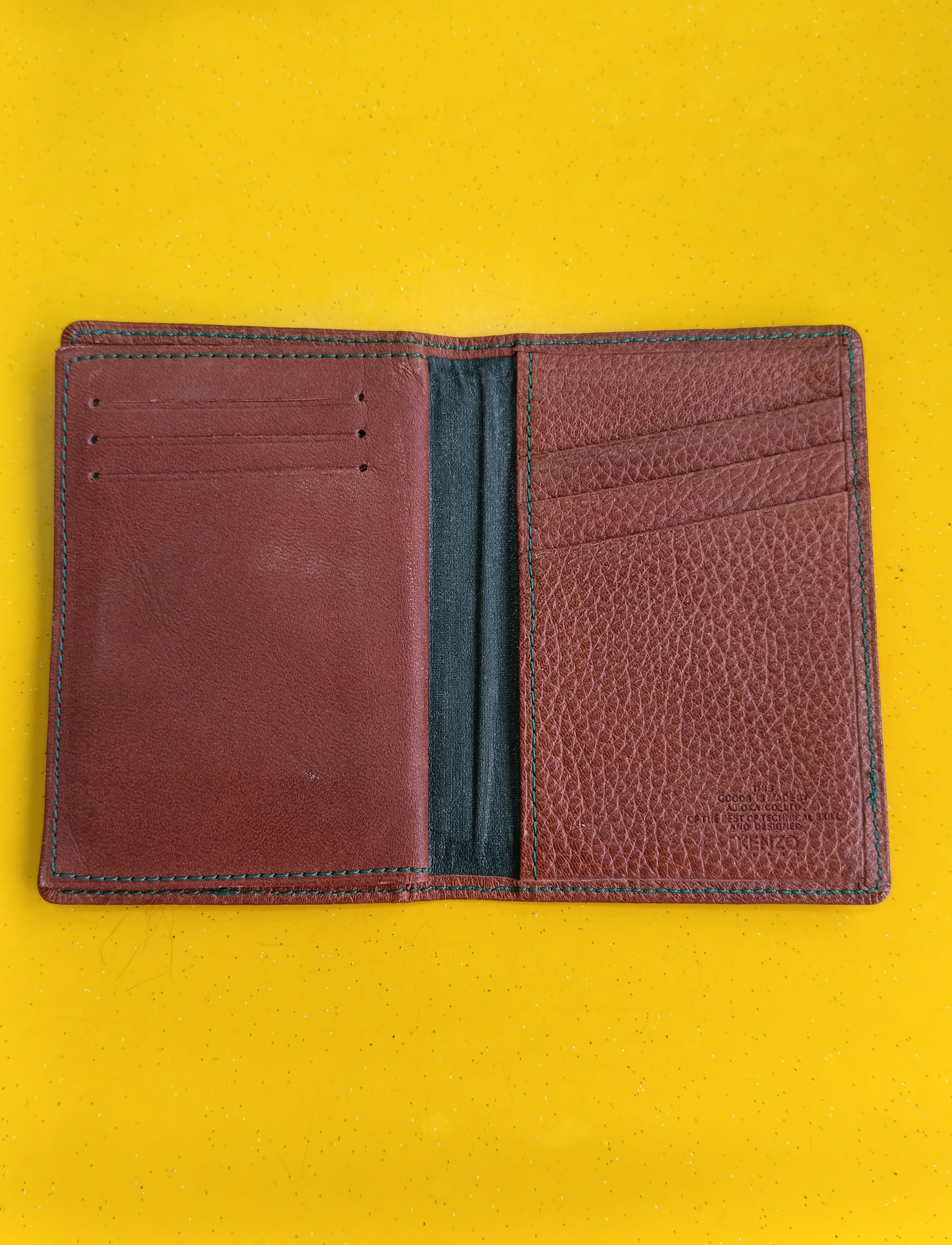 Kenzo × Leather KENZO PARIS LEATHER CARD HOLDER Size ONE SIZE - 3 Thumbnail