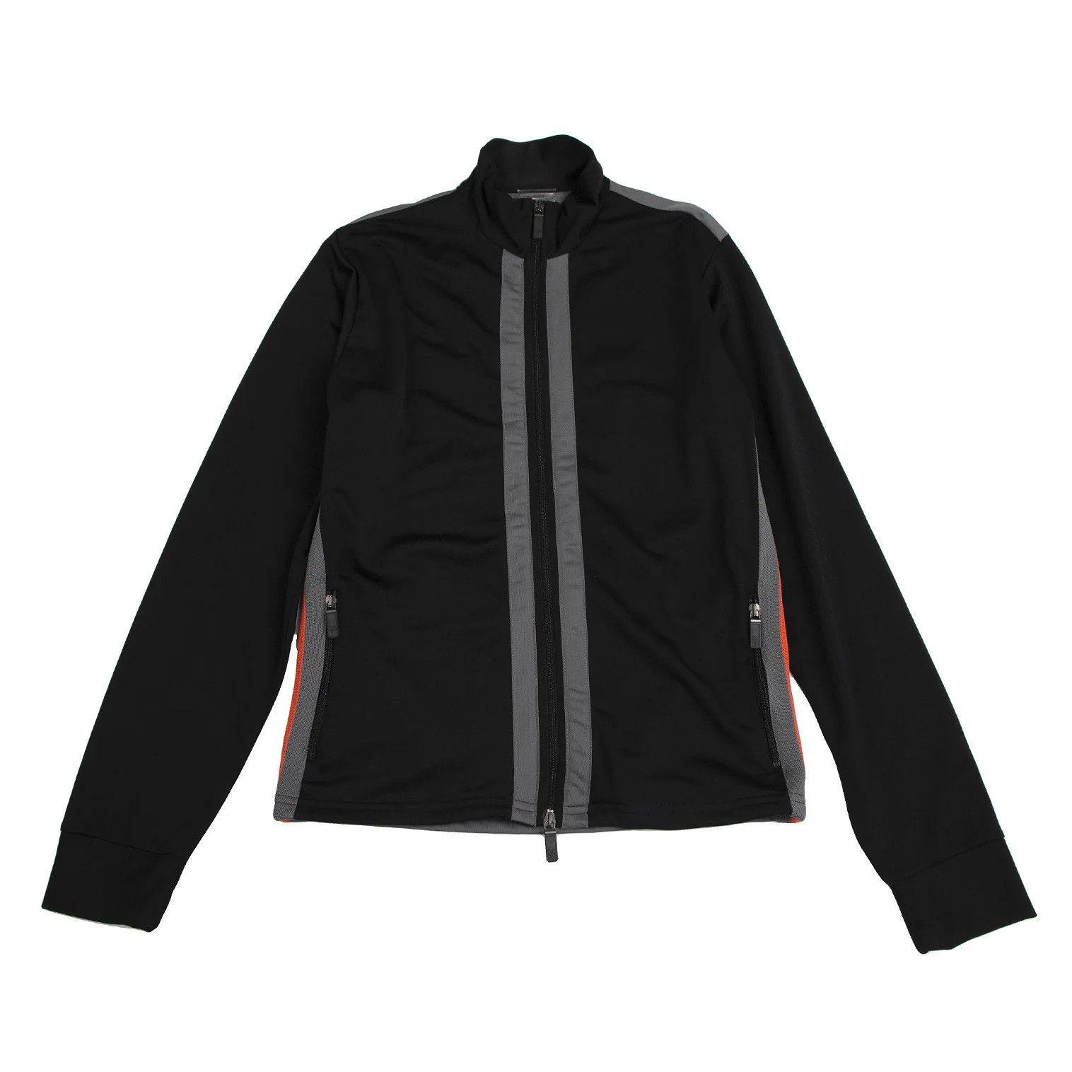 Emporio Armani Track Jacket with Contrast Panels in Black and Gray Size US L / EU 52-54 / 3 - 1 Thumbnail