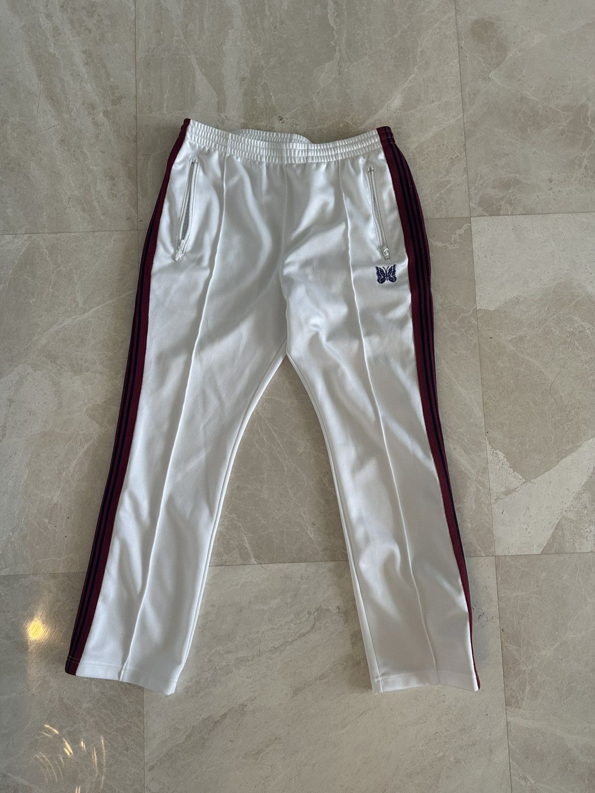 Needles Needles White Trackpants Size US 32 / EU 48 - 1 Thumbnail