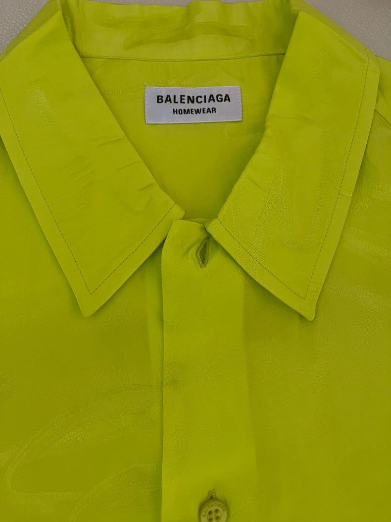 Balenciaga Balenciaga yellow shirt 2502-Nextarrow Size XS / US 0-2 / IT 36-38 - 3 Thumbnail