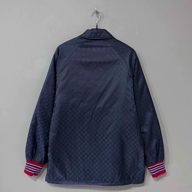 Gucci Gucci Dark pattern full-printed lapel cotton jacket 2506-Ne Size US S / EU 44-46 / 1 - 3 Thumbnail