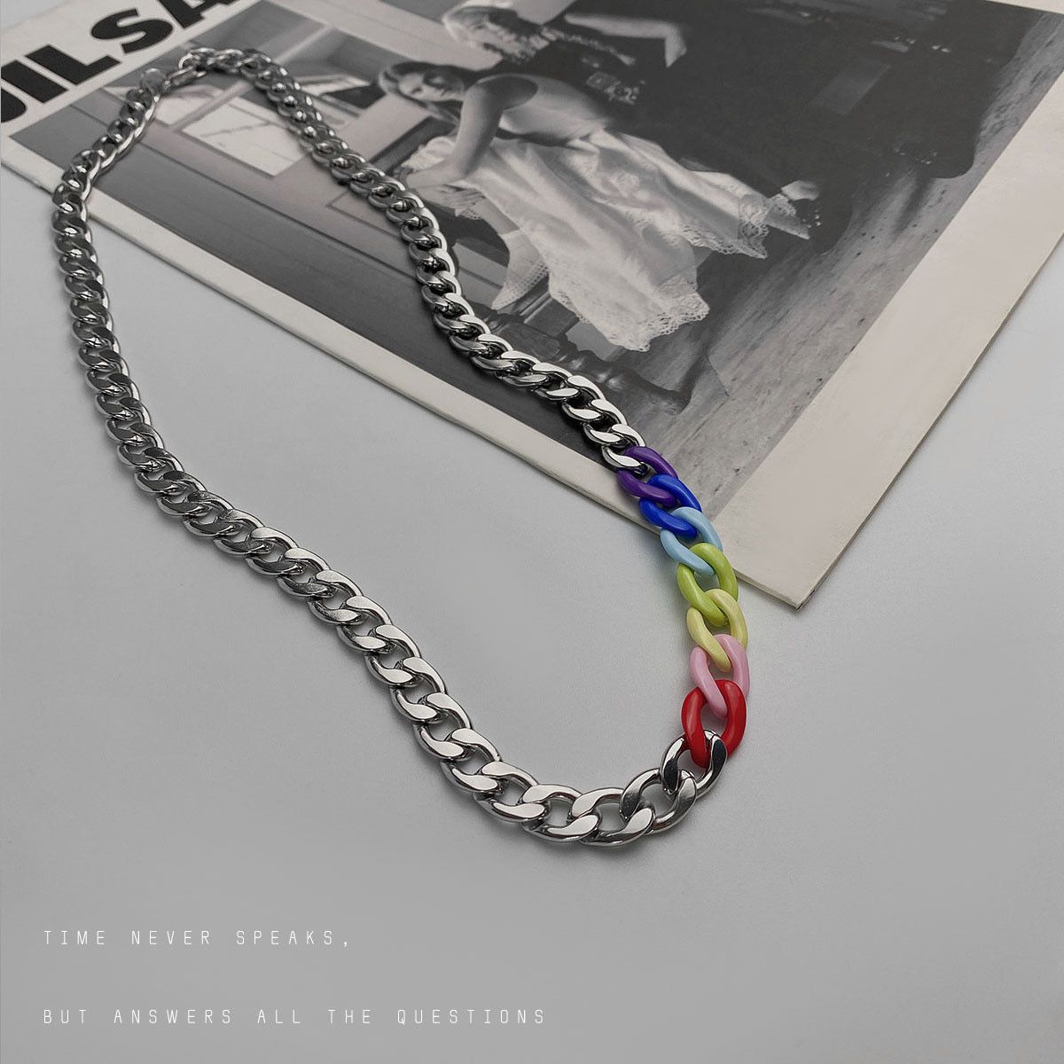 Other Punk STEAL! Y2K Chains Necklace Chain Size ONE SIZE - 4 Thumbnail