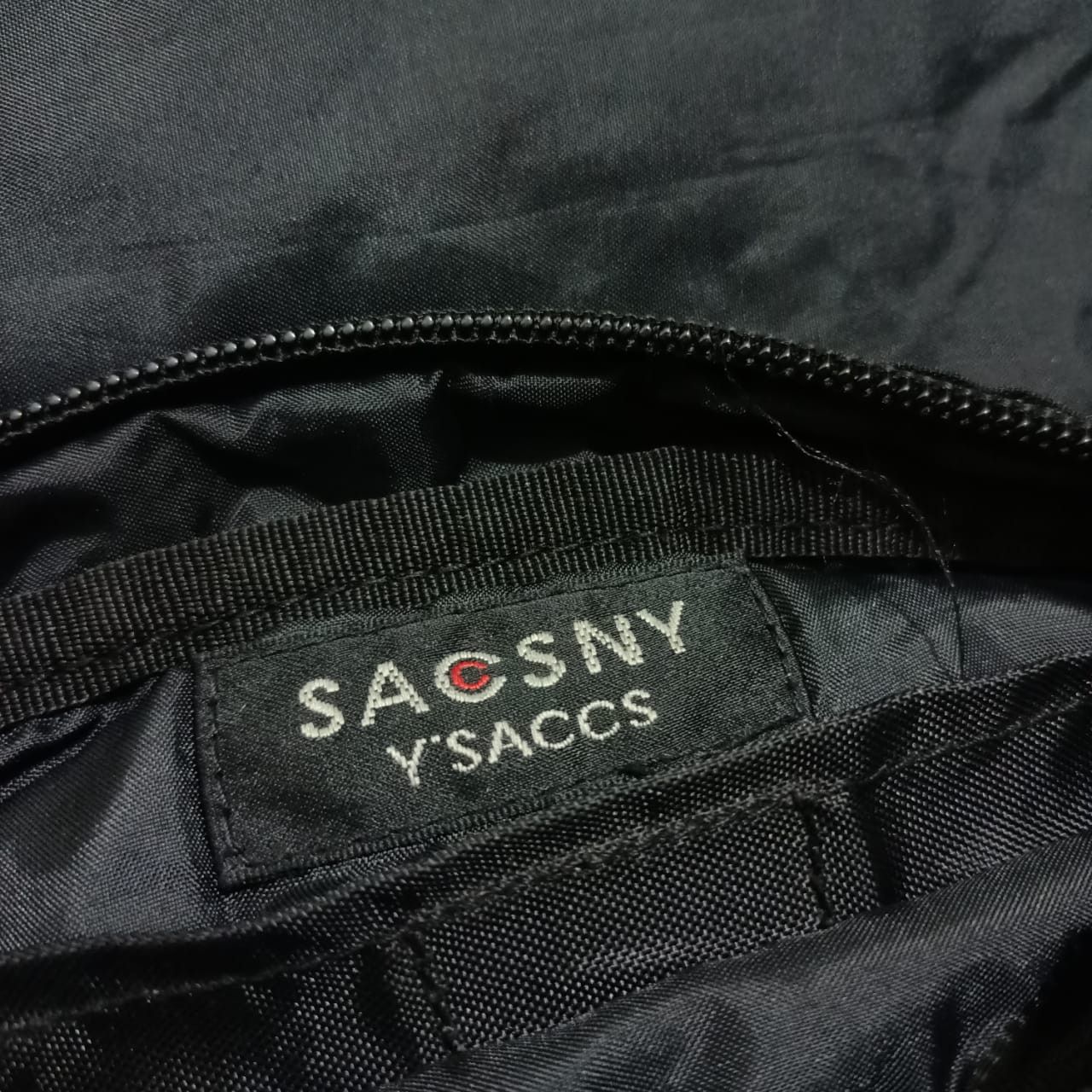 Yohji Yamamoto Yohji Yamamoto Sacsny Y'saccs black nylon shoulder bag Size ONE SIZE - 4 Thumbnail