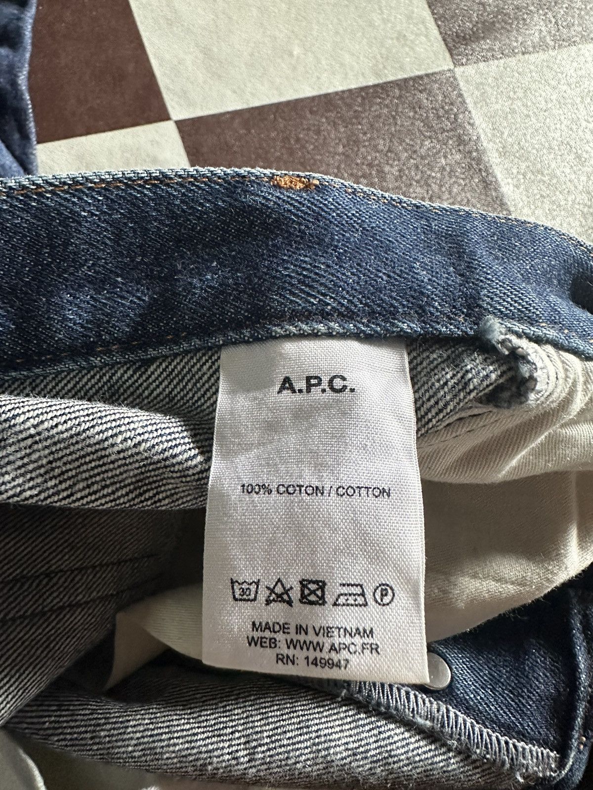 A.P.C. APC selvedge denim jeans Size US 29 - 6 Thumbnail