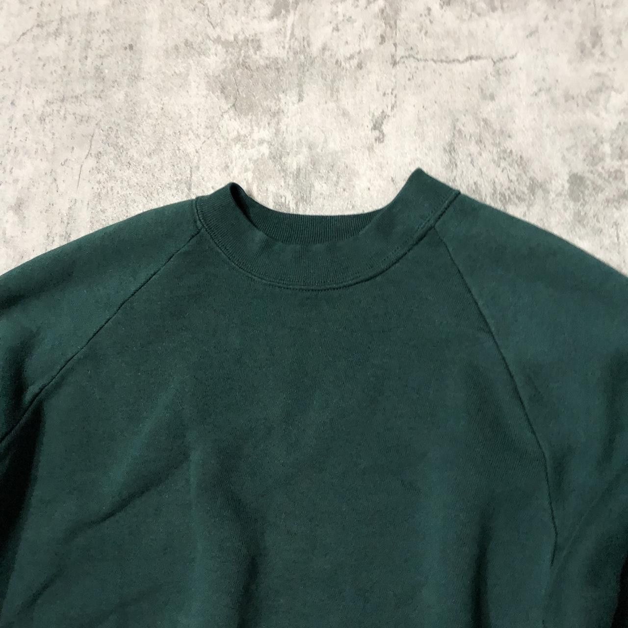 Other Green vintage 90s crewneck sweatshirt Size US S / EU 44-46 / 1 - 2 Thumbnail