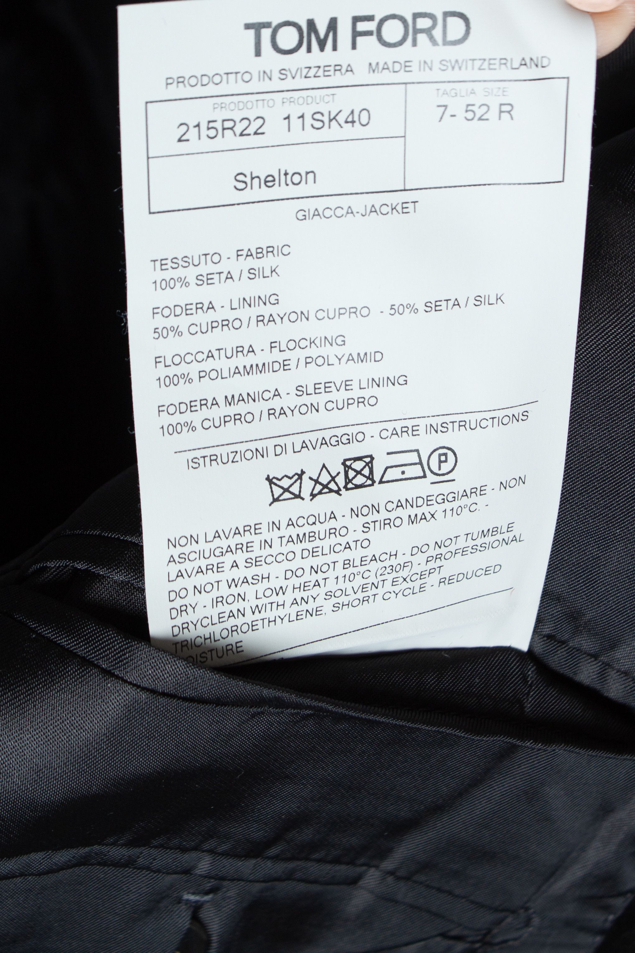 Tom Ford Tom Ford, Shelton Leopard printed tuxedo jacket Size 52R - 8 Thumbnail