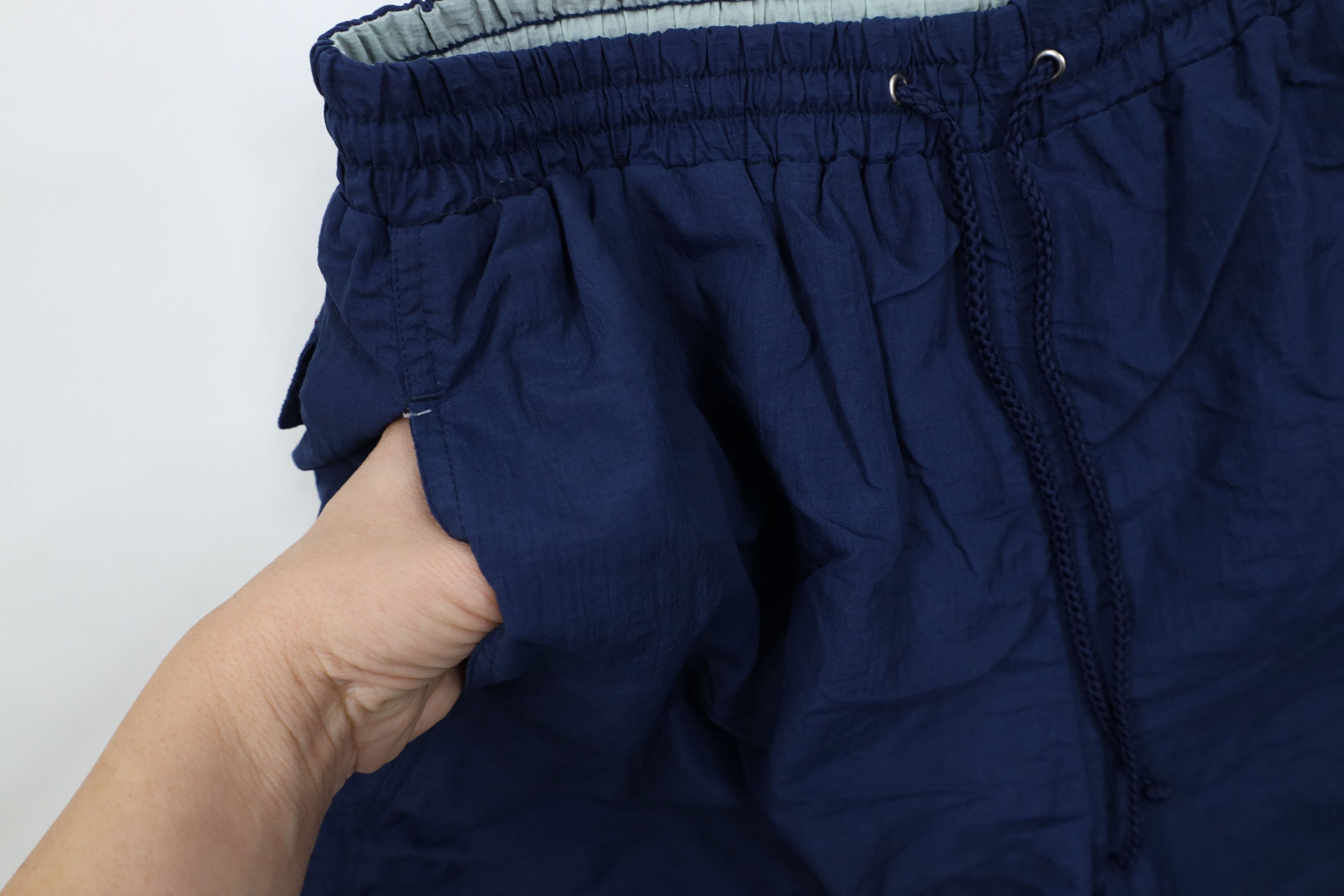 Vintage Vintage 90s Streetwear Running Jogging Soccer Shorts Blue Size US 34 / EU 50 - 6 Thumbnail