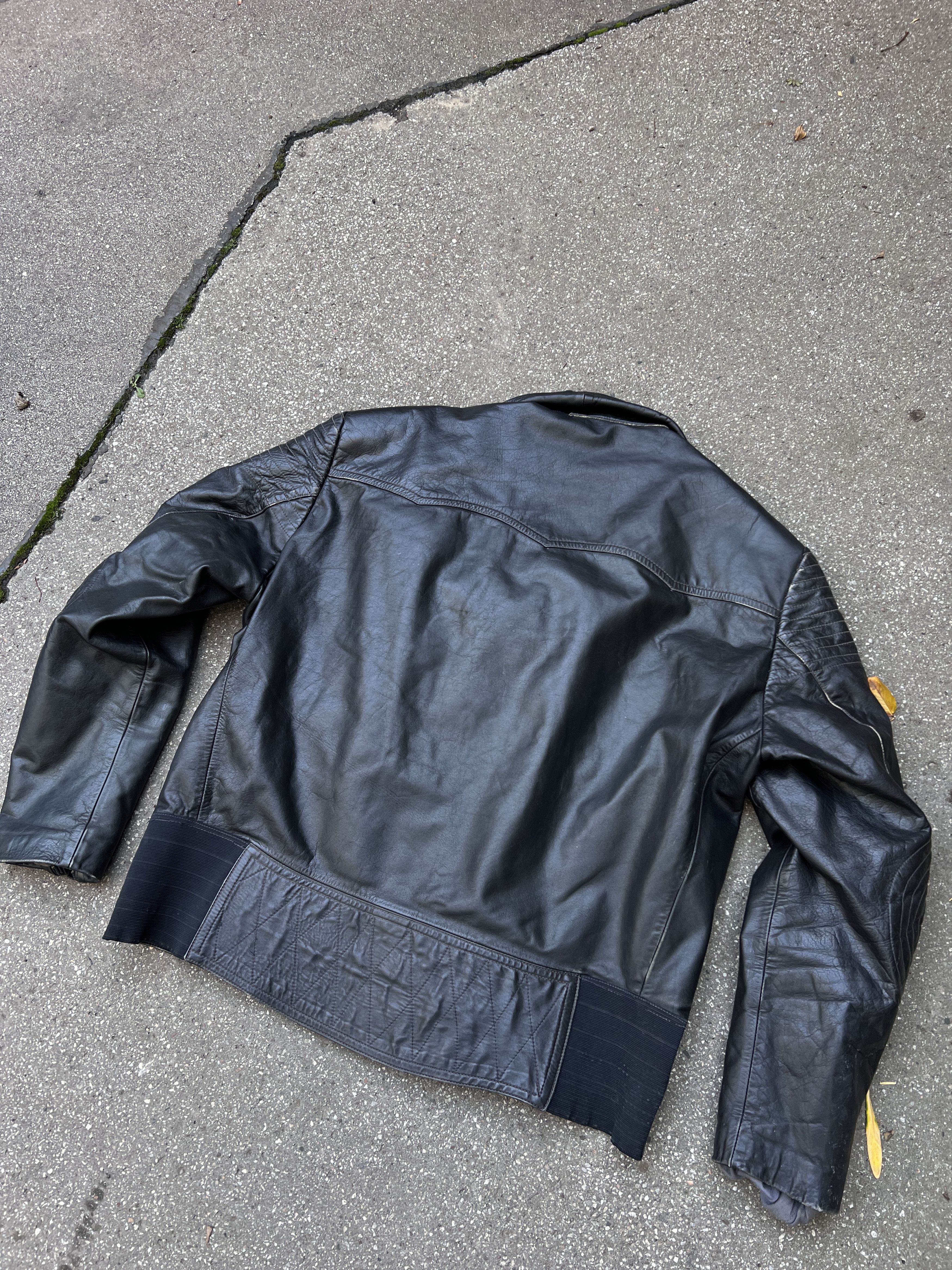 Hysteric Glamour Vintage leather jacket rick owens balenciaga LGB style y2k Size US L / EU 52-54 / 3 - 15 Thumbnail