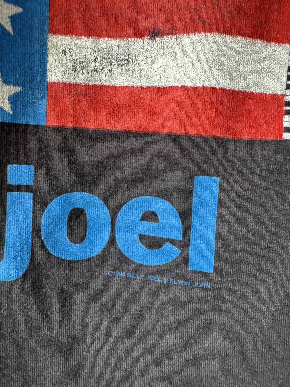 Band Tees Rare True Vintage 1994 Elton John Billy joel tour T-shirt Size US XL / EU 56 / 4 - 11 Thumbnail