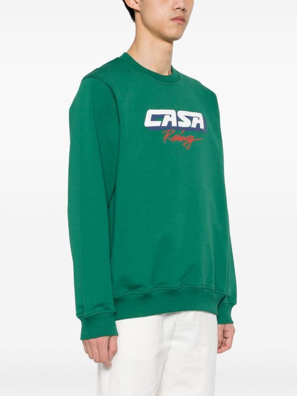 Casablanca CASABLANCA Casa Racing 3D green sweatshirt Medium q Size US M / EU 48-50 / 2 - 10 Thumbnail