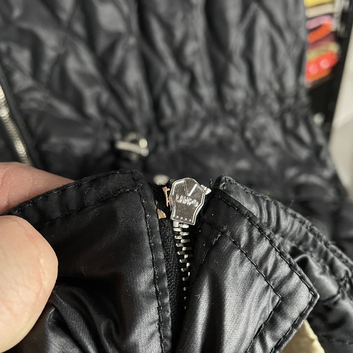 Designer × Moncler Moncler Coat Jacket Black Logo Hooded Y2K Retro Size M / US 6-8 / IT 42-44 - 4 Thumbnail