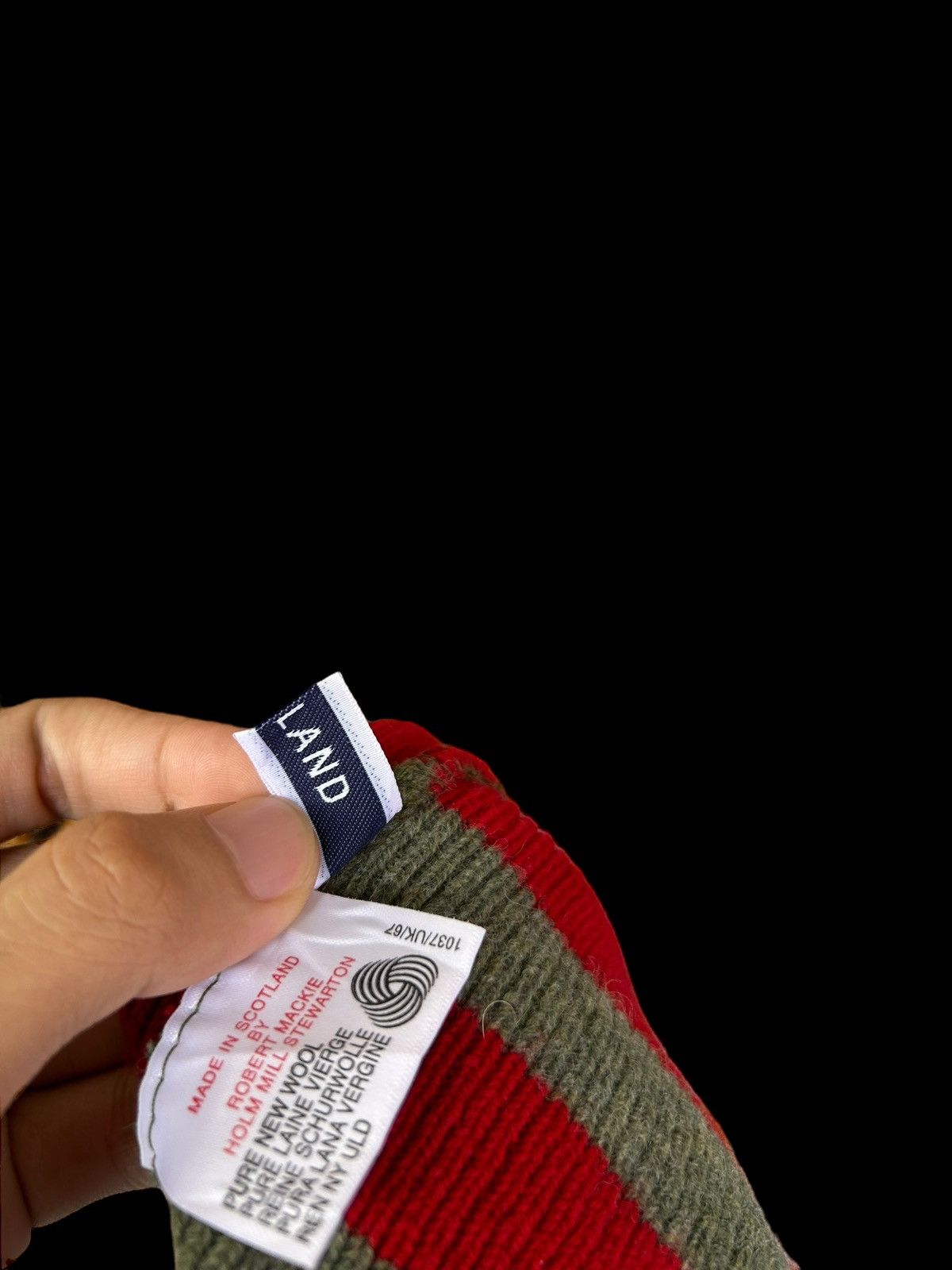 Kapital Stripe Vintage Grunge Rock Style Beanie Hats Size ONE SIZE - 7 Thumbnail