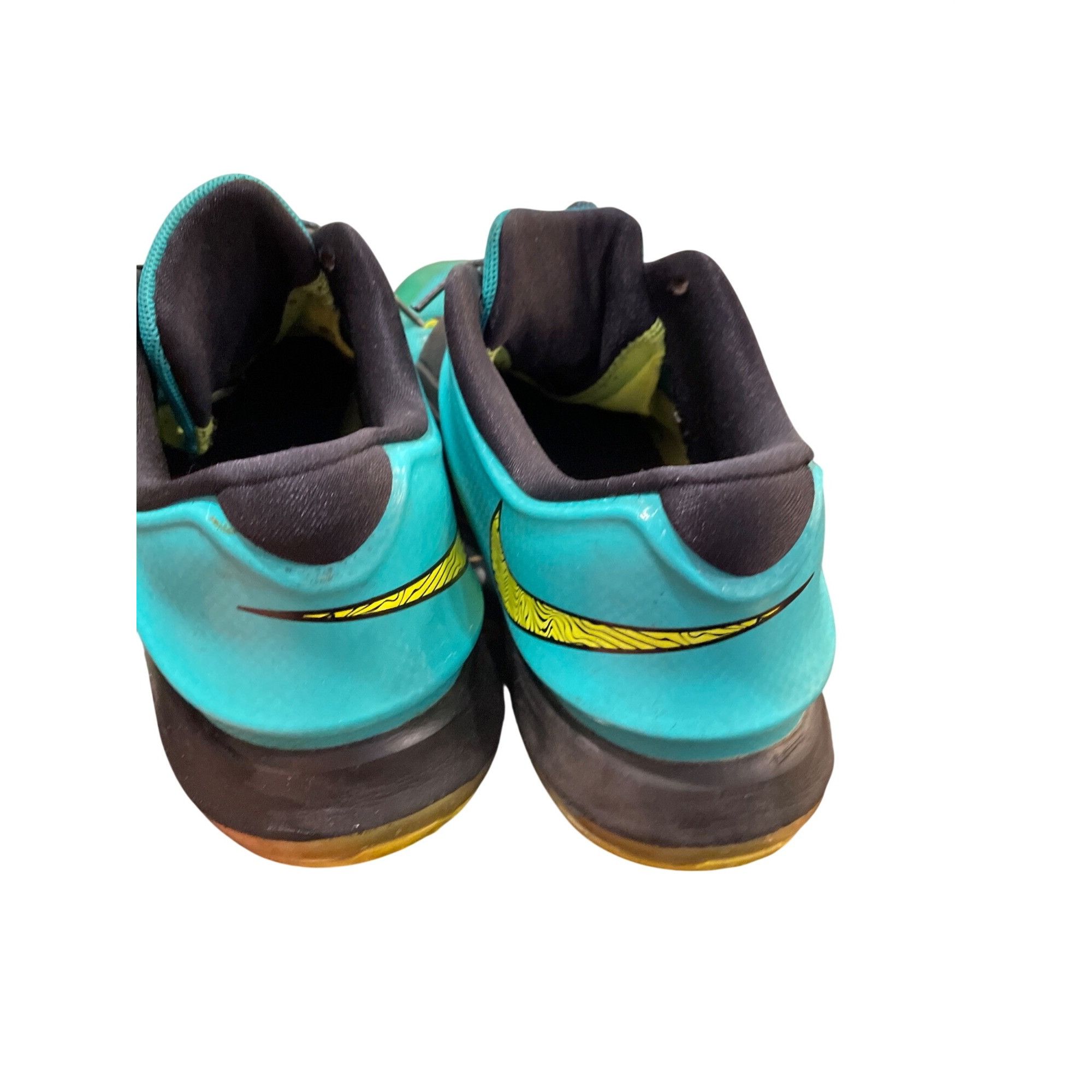 Nike Nike 653996-370 KD 7 Uprising teal volt mens low bb sneakers Size US 12 / EU 45 - 12 Thumbnail